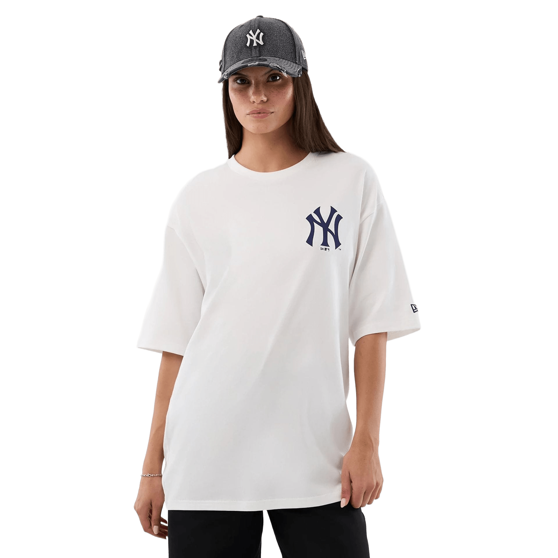 New Era NY Yankees MLB Cap T-Shirt Weiß - CNEWE10218 - Coziness