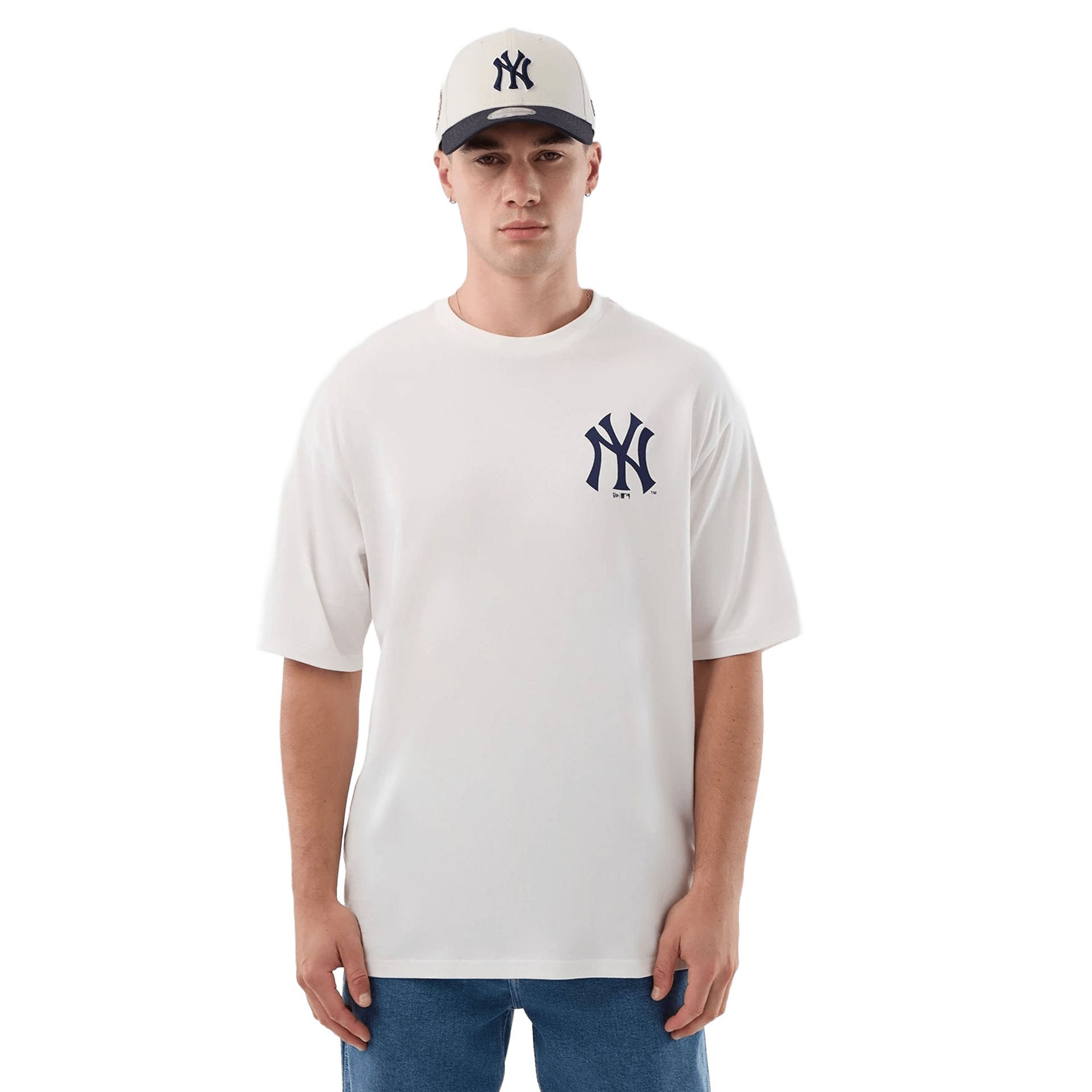 New Era NY Yankees MLB Cap T-Shirt Weiß - CNEWE10218 - Coziness