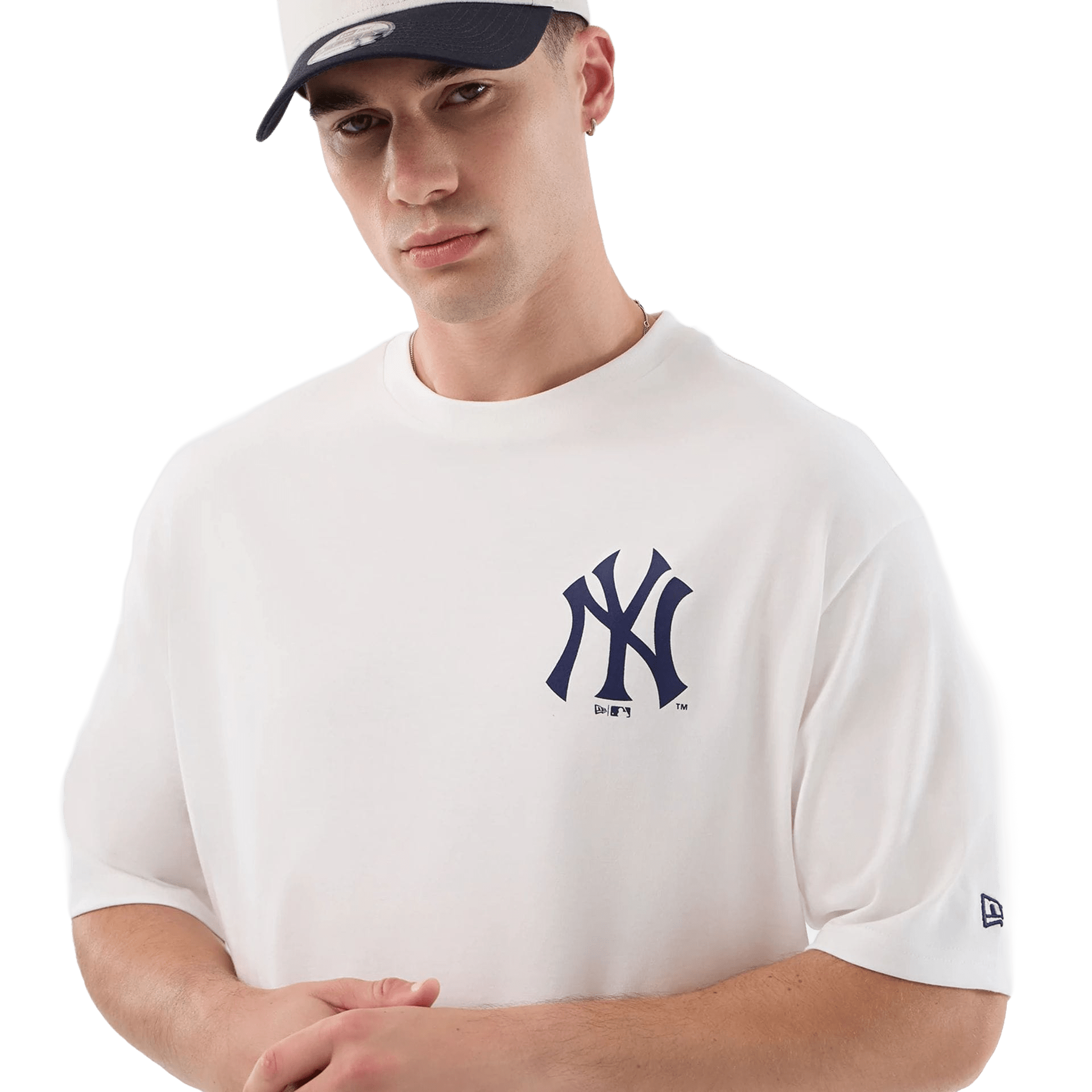 New Era NY Yankees MLB Cap T-Shirt Weiß - CNEWE10218 - Coziness