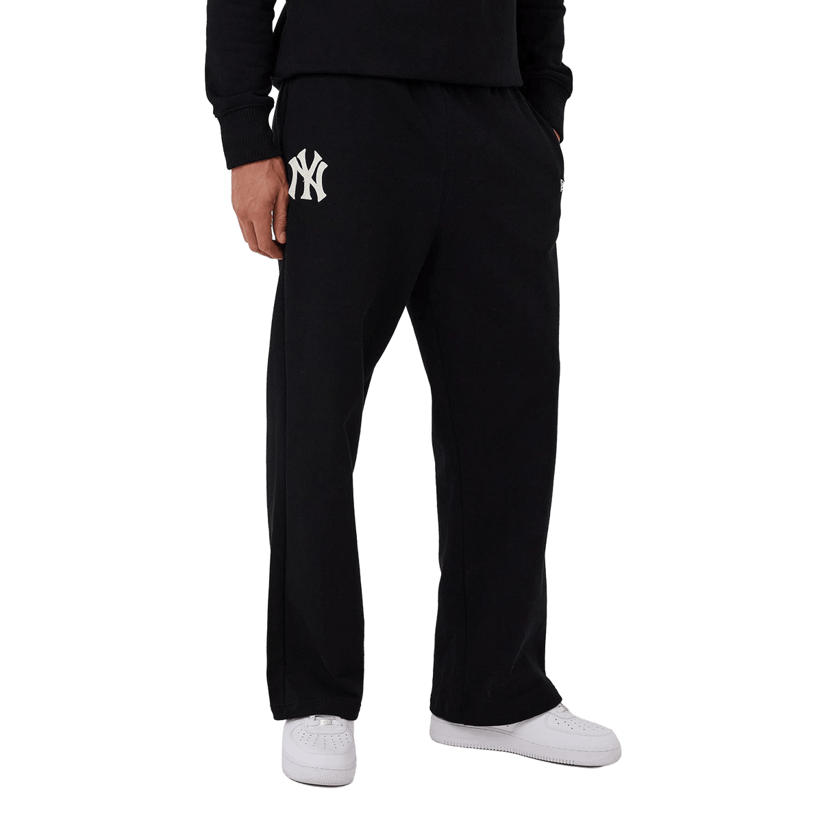 New Era NY Yankees MLB Wide Leg Jogger Black - CNEWE14981 - Coziness