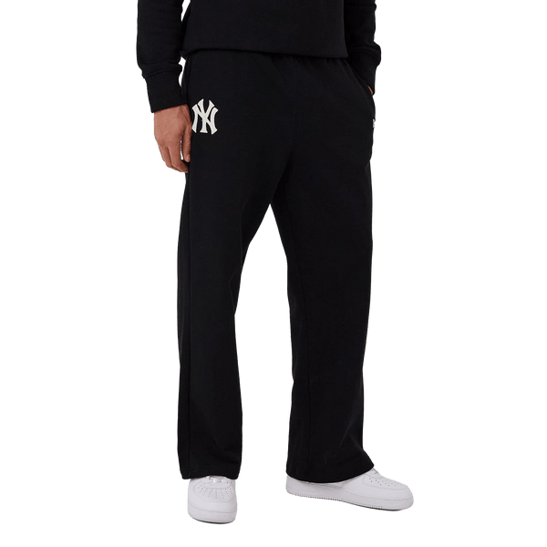 New Era NY Yankees MLB Wide Leg Jogger Black - CNEWE14981 - Coziness