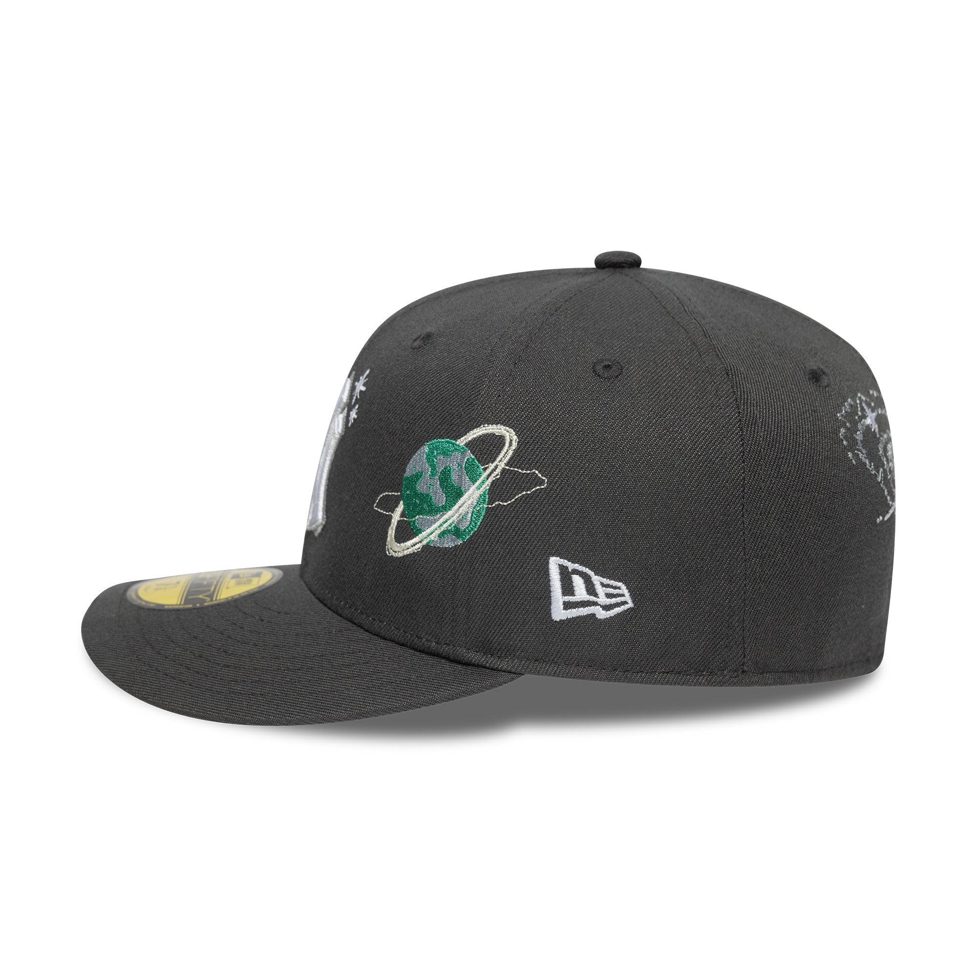 New Era NY Yankees Planet Icon 59FIFTY Fitted Cap Grau - CNEWE6961 - Coziness