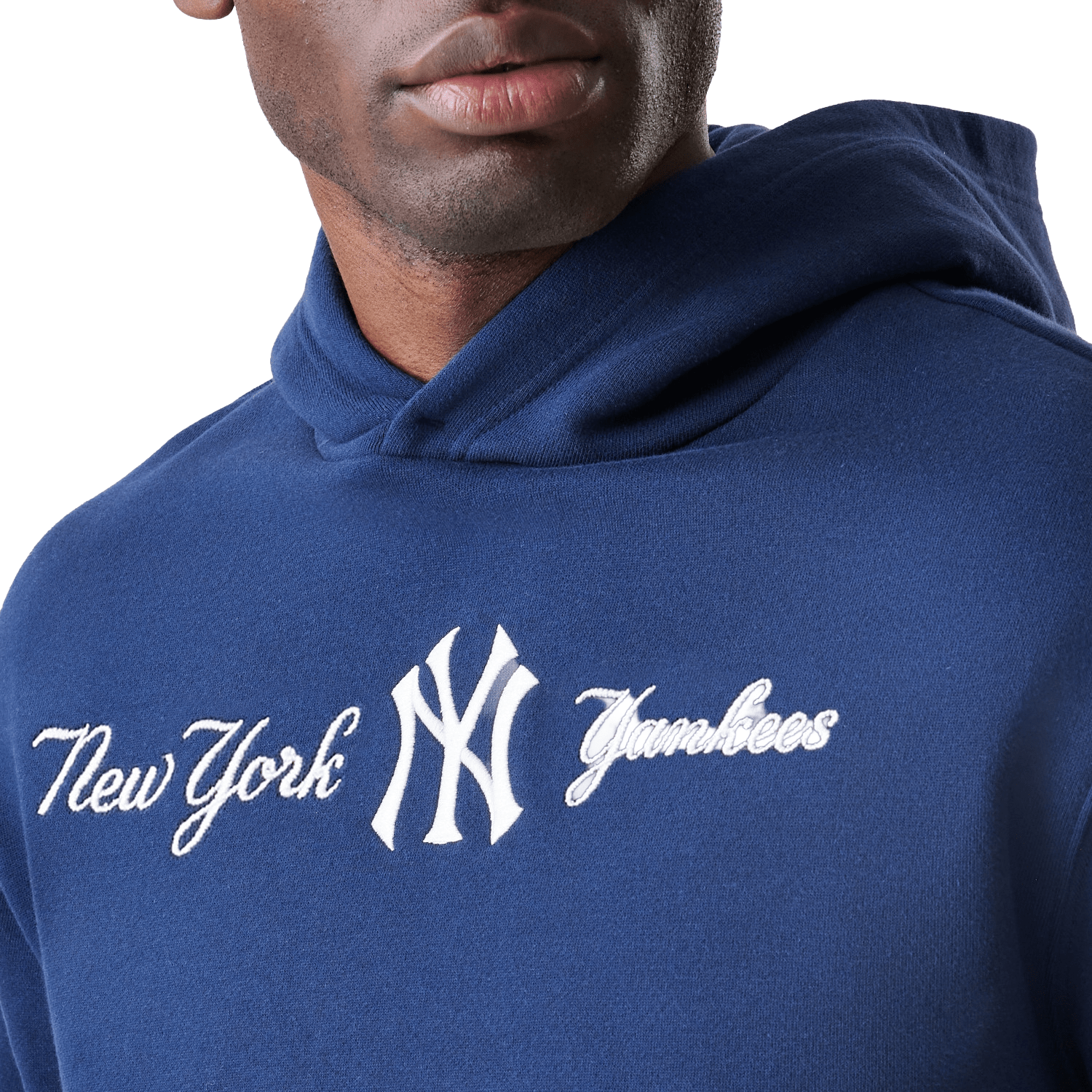 New Era NY Yankees Script Hoodie Navy - CNEWE7011 - Coziness