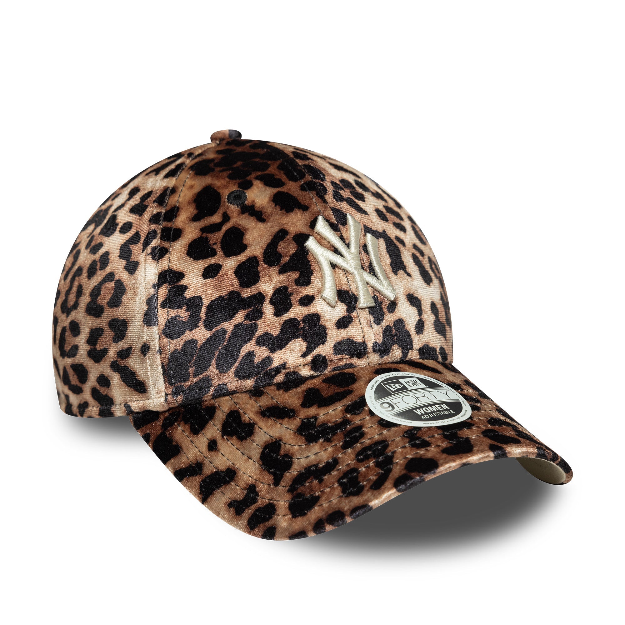 New Era NY Yankees Velour 9FORTY Cap Leopard Print - CNEWE7001 - Coziness