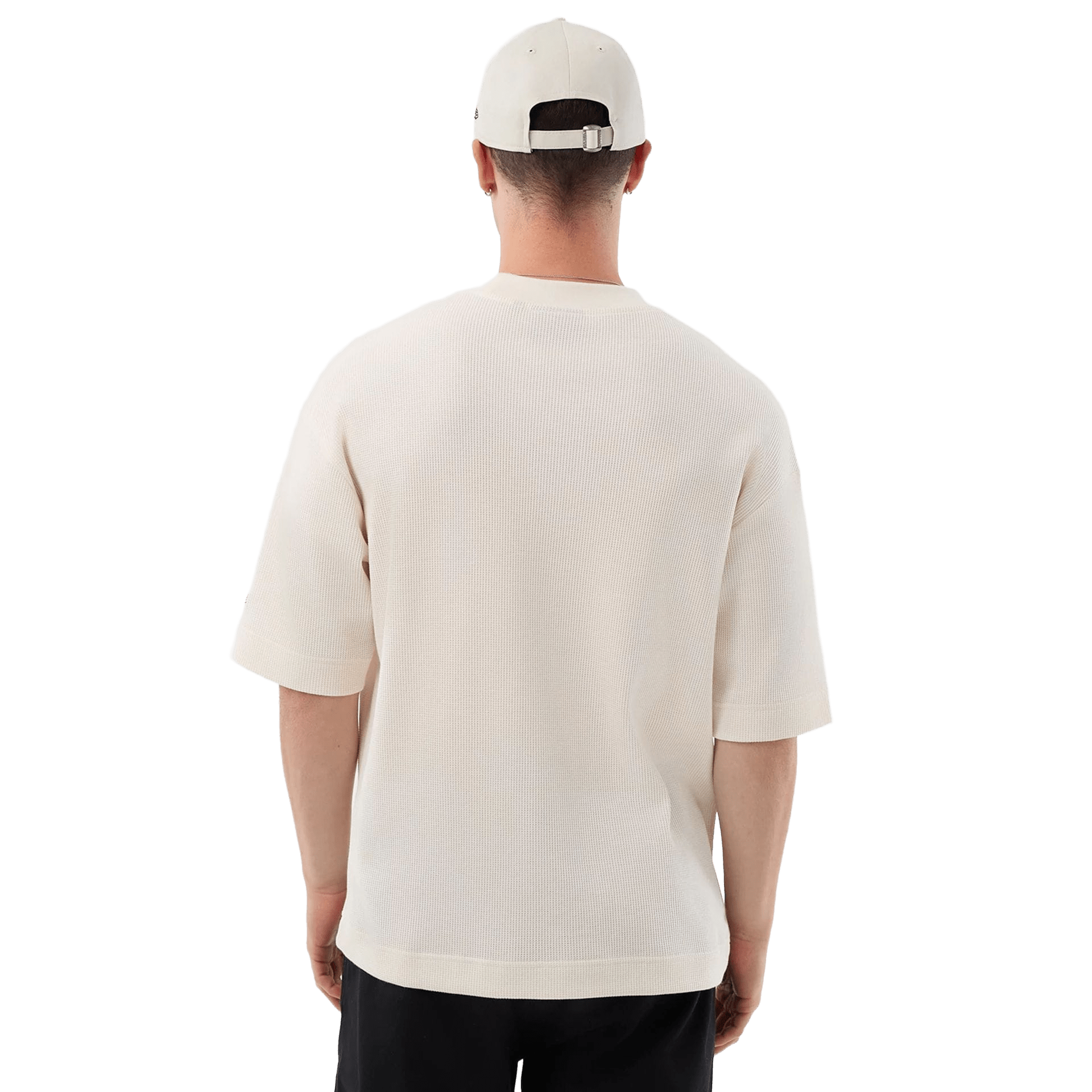 New Era NY Yankees Waffle Tee Off White Navy - CNEWE9625 - Coziness