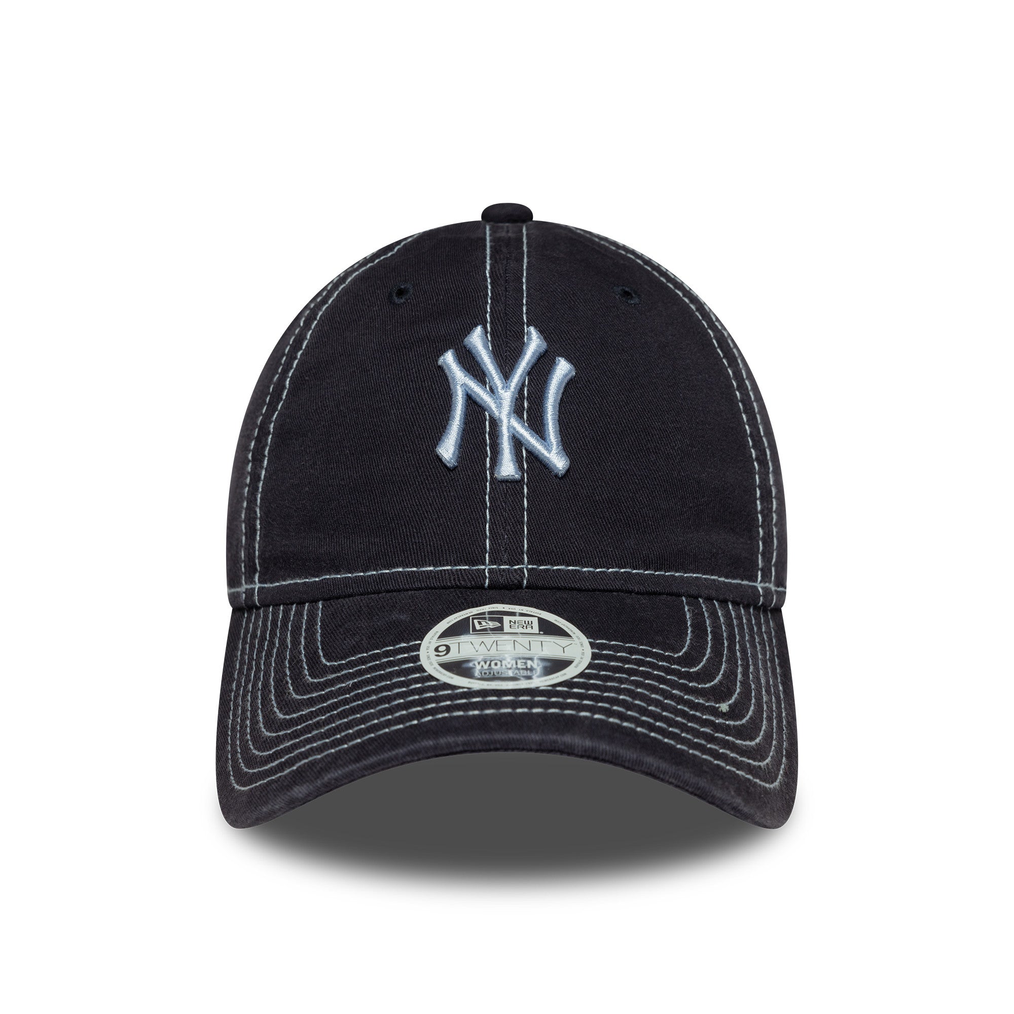 New Era NY Yankees Wmns Contrast Stitch 9TWENTY Cap Navy - CNEWE5215 - Coziness