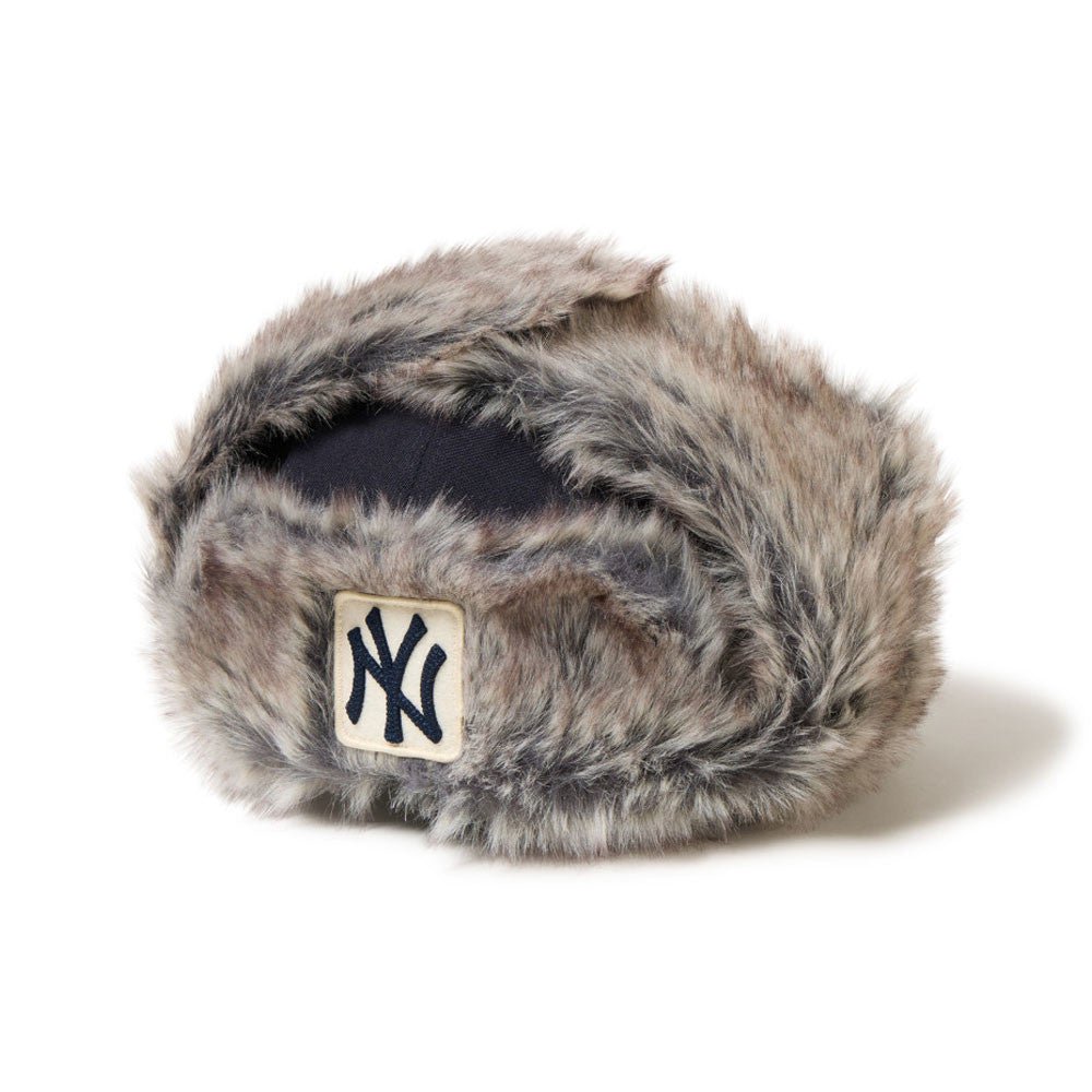New Era NY Yankees Wool Trapper Hat Navy - CNEWE8035 - Coziness