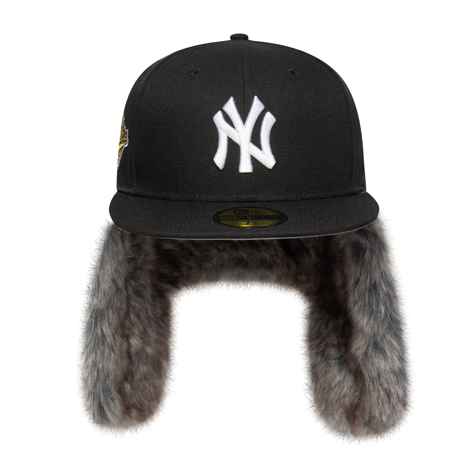 New Era NY Yankees World Series 59FIFTY Dogear Cap Schwarz - CNEWE7363 - Coziness