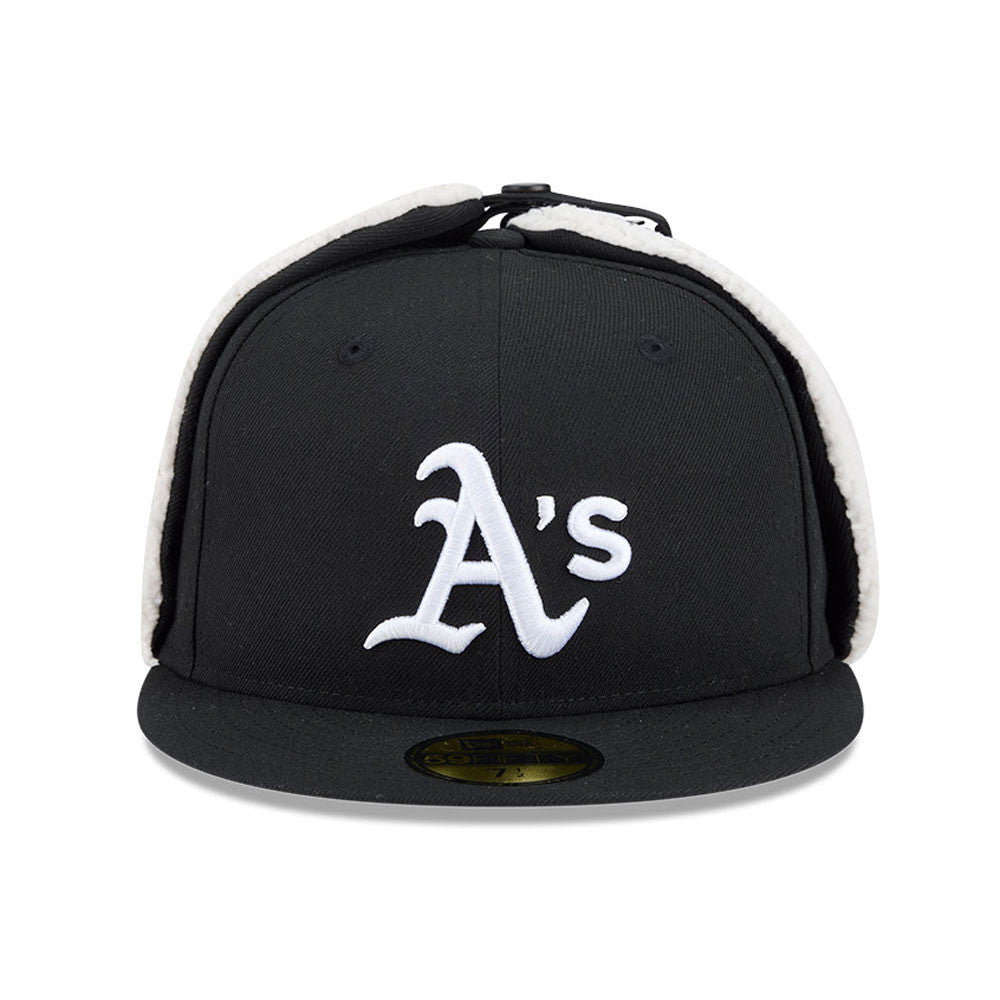 New Era Oakland Athletics 59FIFTY Classic Dogear Cap Black - CNEWE7946 - Coziness