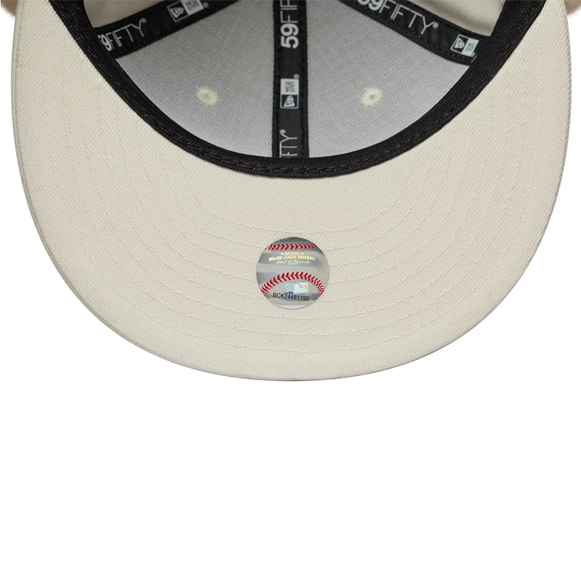 New Era Oakland Athletics 59FIFTY Dogear Cap Cream - CNEWE7911 - Coziness