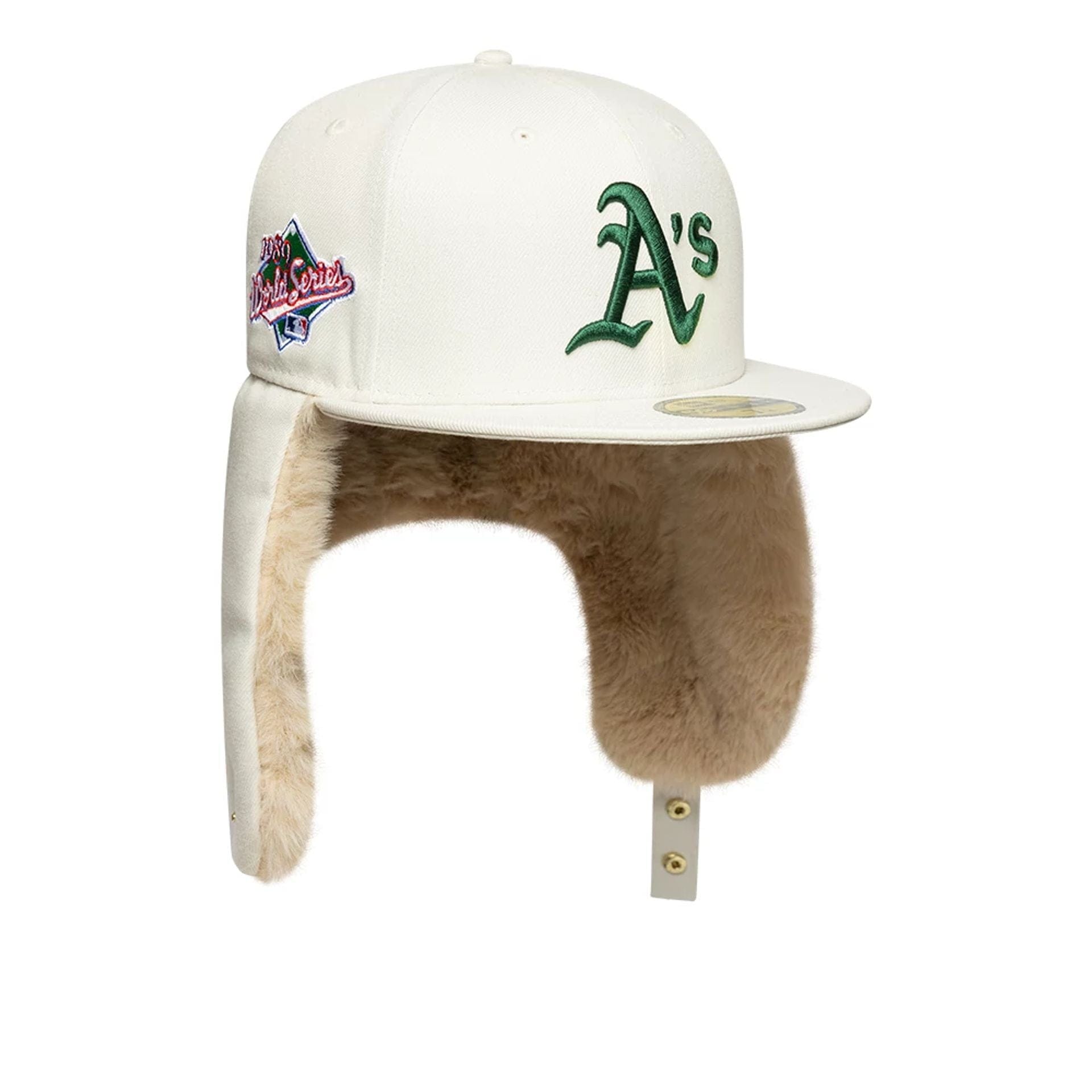 New Era Oakland Athletics 59FIFTY Dogear Cap Cream - CNEWE7911 - Coziness
