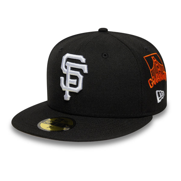 New Era San Francisco 59FIFTY Fitted Cap Schwarz - CNEWE6978 - Coziness