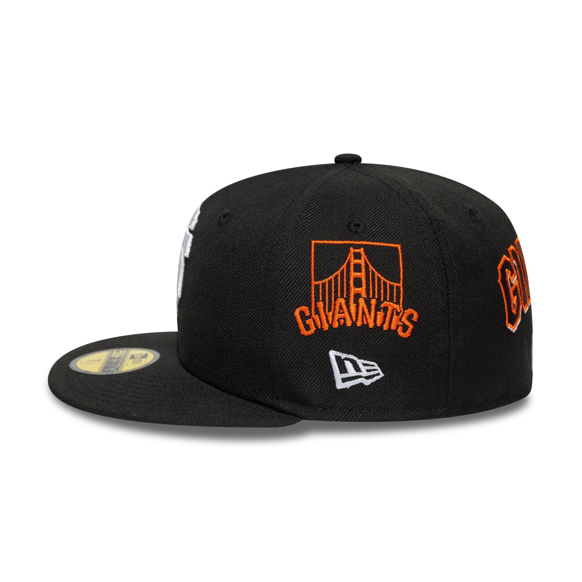 New Era San Francisco 59FIFTY Fitted Cap Schwarz - CNEWE6978 - Coziness