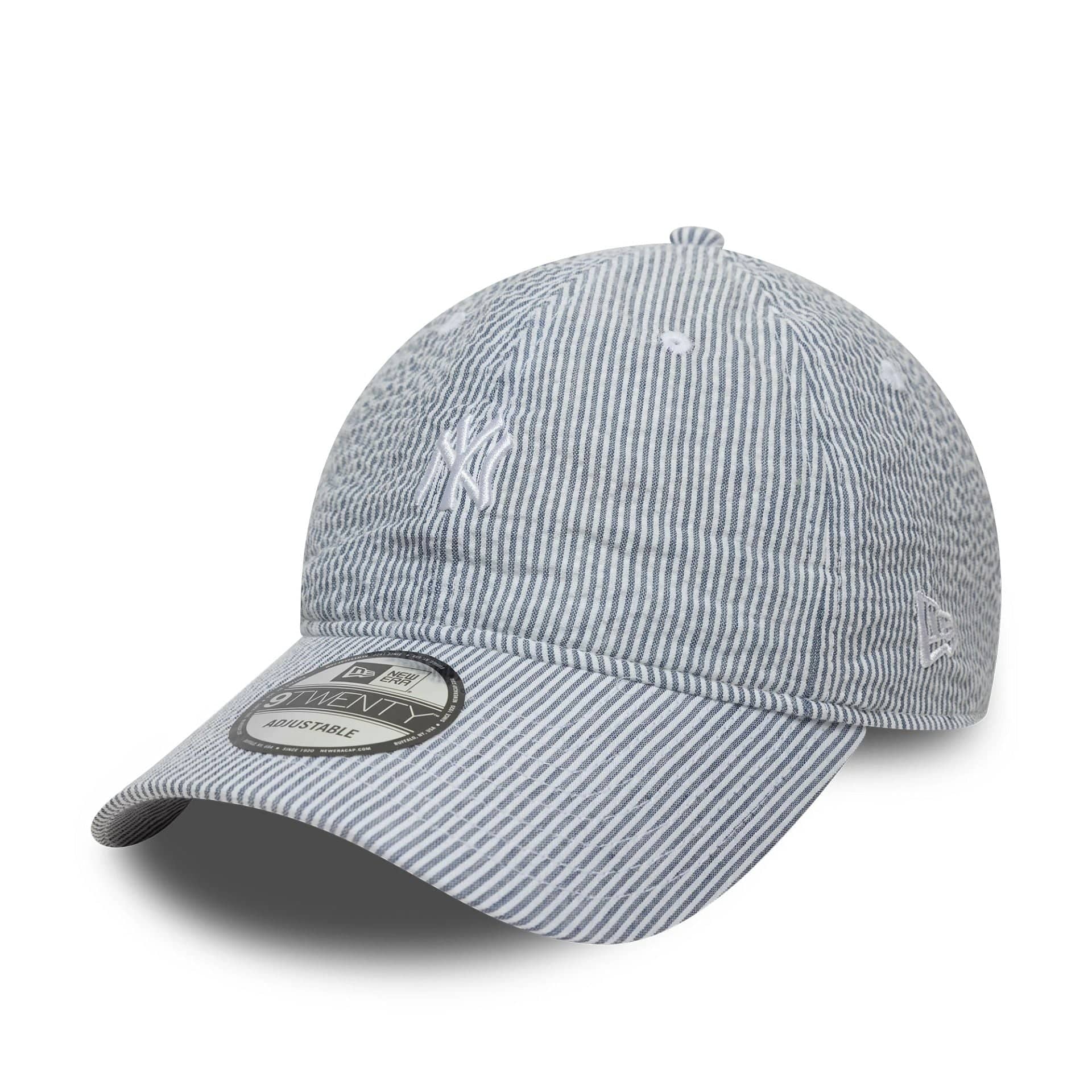New Era SEERSUCKER 9TWENTY NEYYAN NVYWHI - CNEWE10198 - Coziness