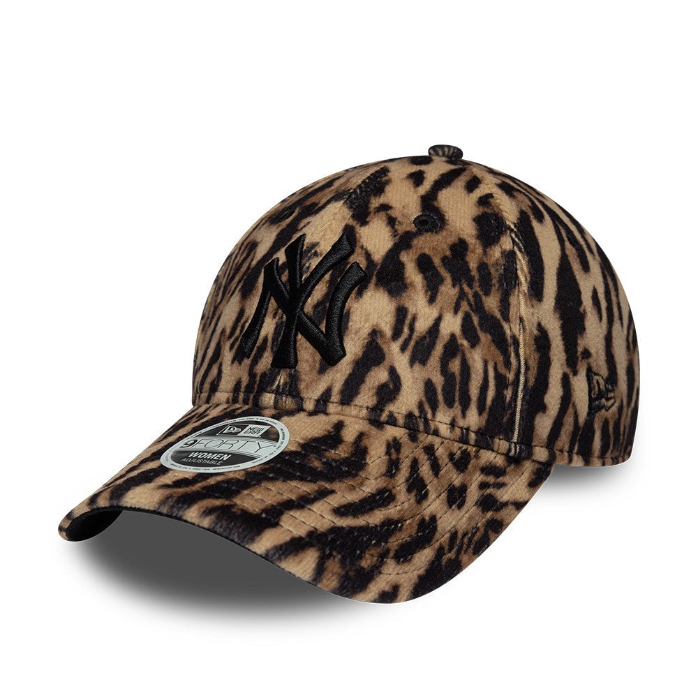 New Era WMNS Ocelot Print 9forty Neyyan Blkbrs - CNEWE14739 - Coziness