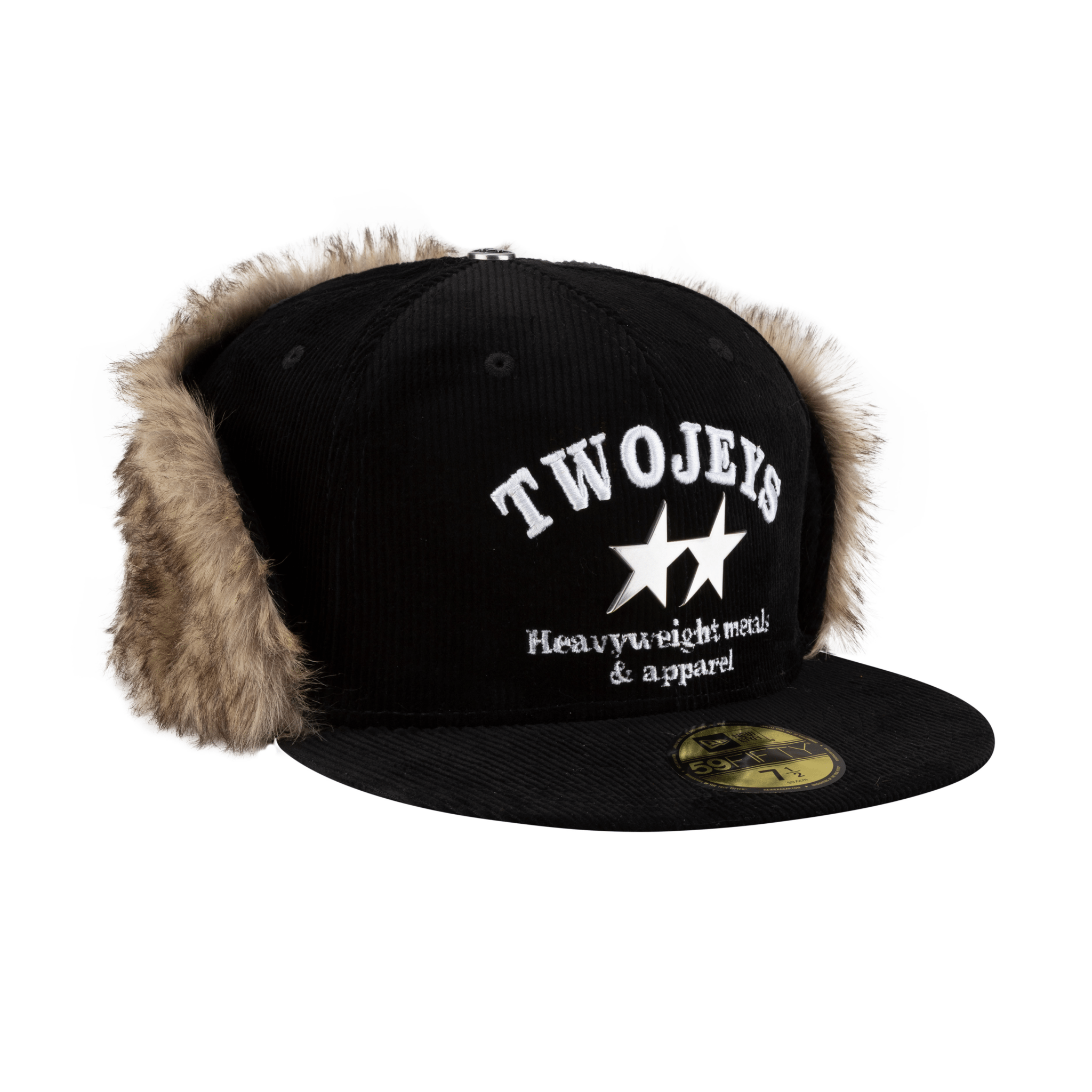 New Era x TwoJeys 59FIFTY Dogear Fitted Cap Black - CNEWE7569 - Coziness