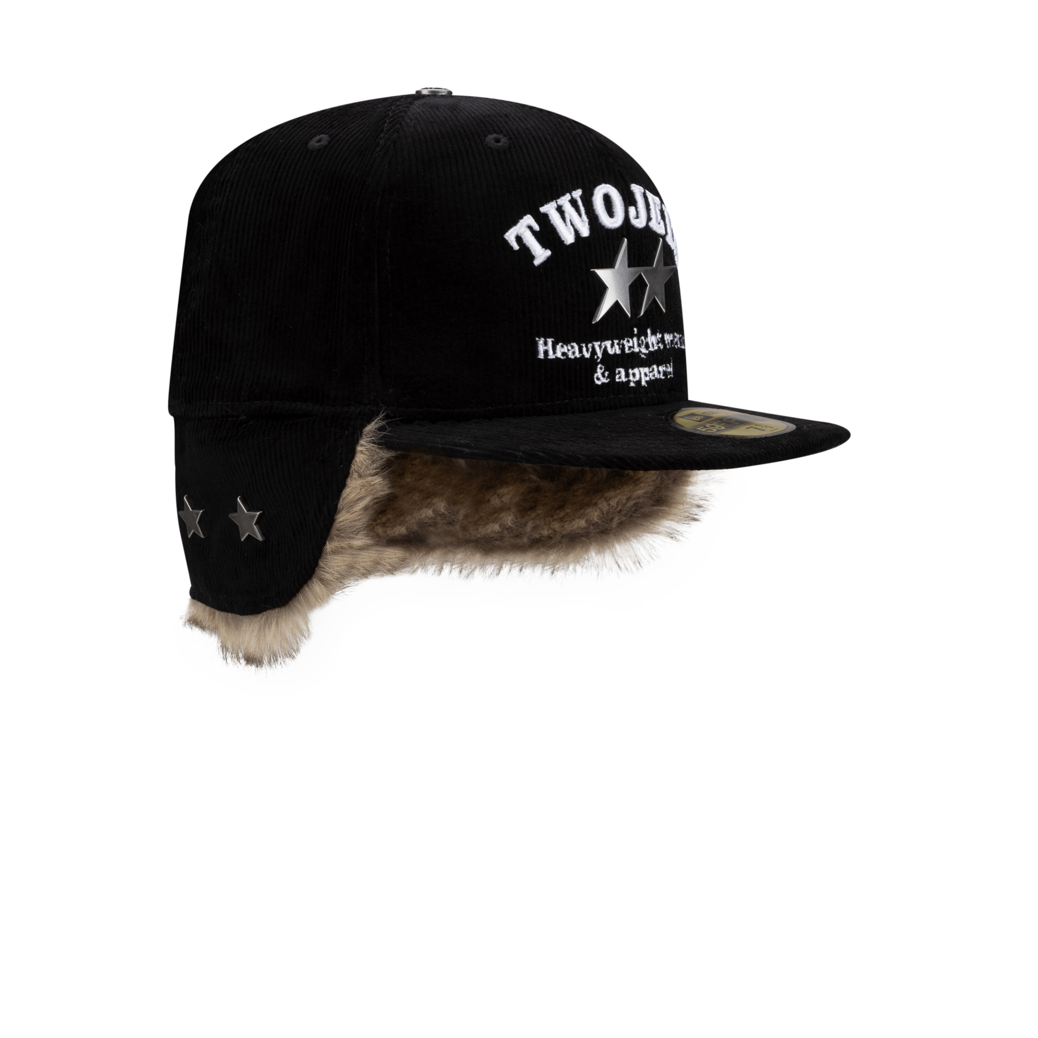 New Era x TwoJeys 59FIFTY Dogear Fitted Cap Black - CNEWE7569 - Coziness