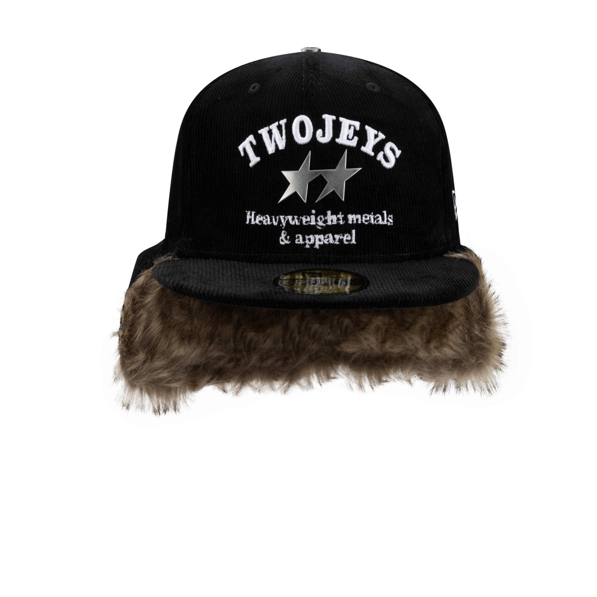 New Era x TwoJeys 59FIFTY Dogear Fitted Cap Black - CNEWE7569 - Coziness