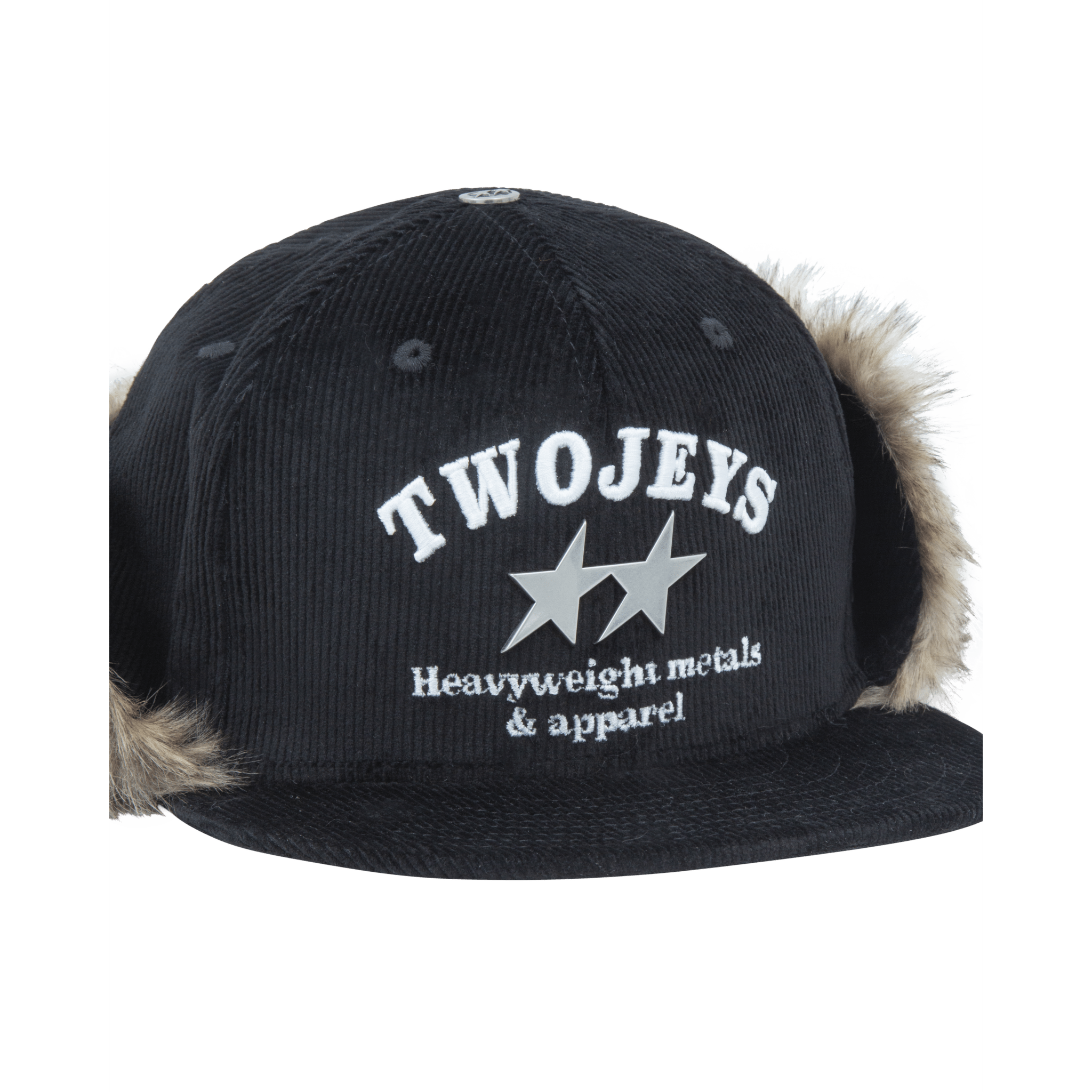 New Era x TwoJeys 59FIFTY Downflap Fitted Cap Black - CNEWE7561 - Coziness