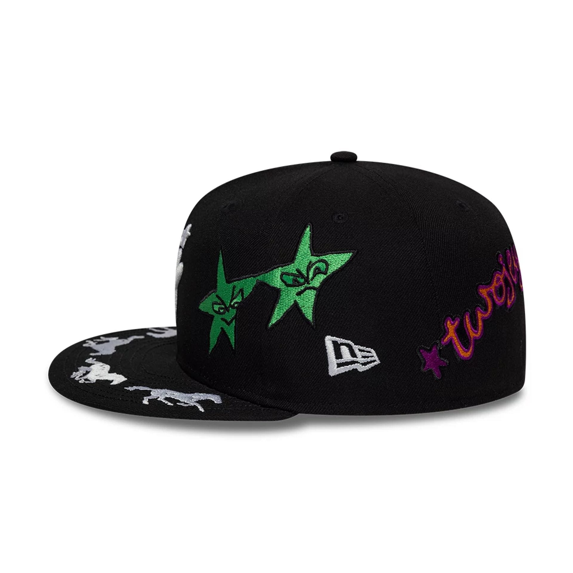 New Era x TwoJeys 59FIFTY Fitted Cap Schwarz - CNEWE10598 - Coziness