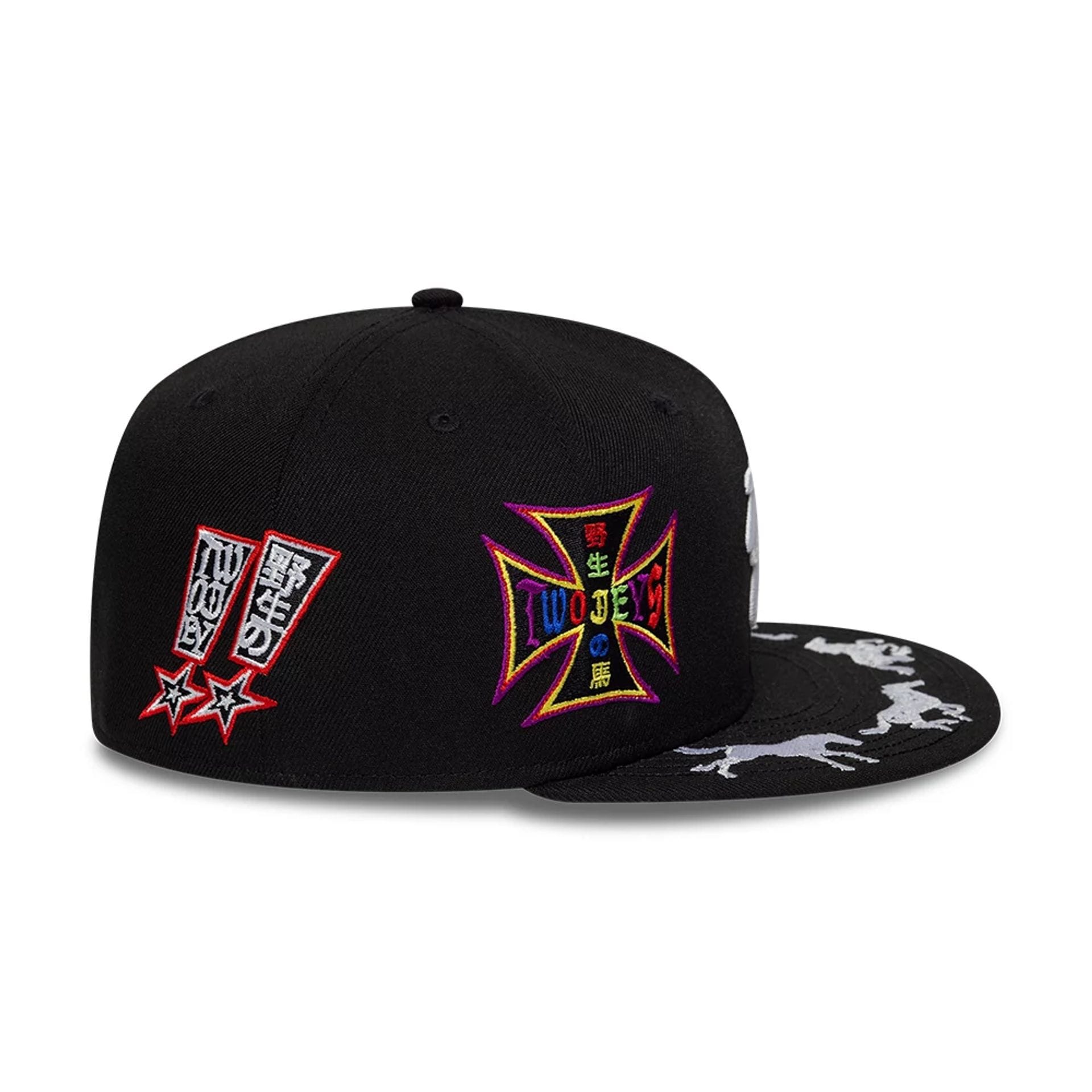 New Era x TwoJeys 59FIFTY Fitted Cap Schwarz - CNEWE10598 - Coziness