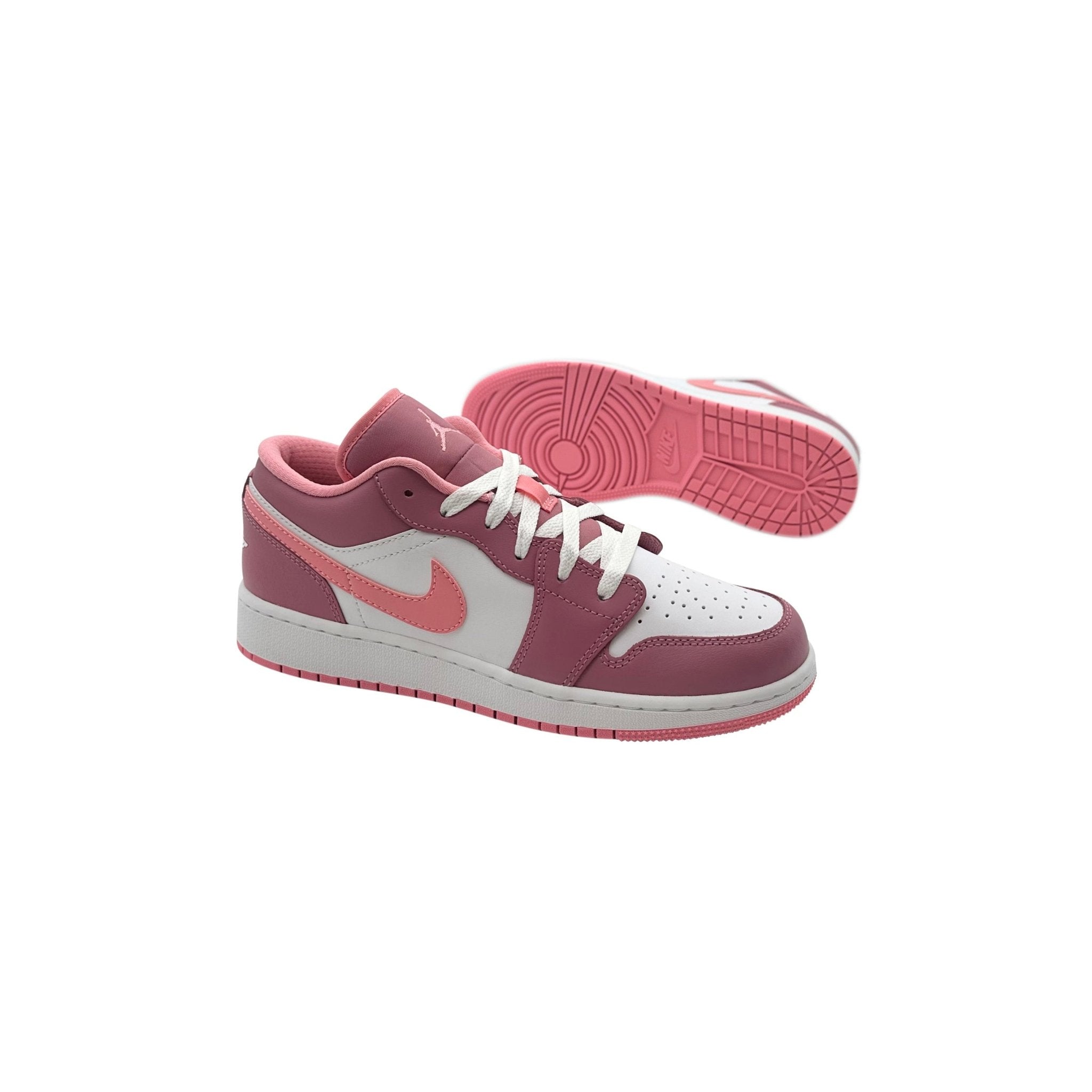 Nike Air Jordan 1 Low Desert Berry GS - CNIKA0842 - Coziness