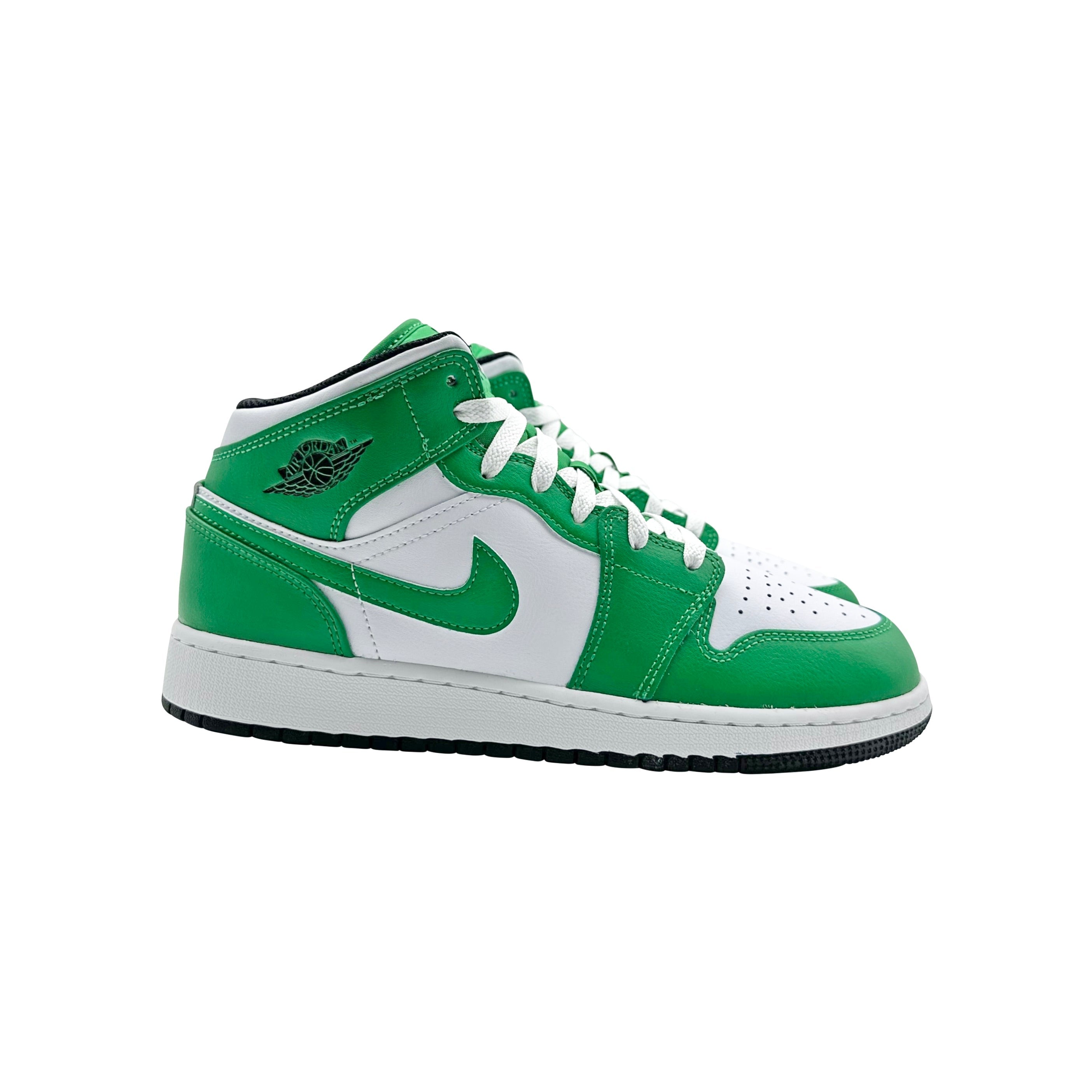 Nike Air Jordan 1 Mid Lucky Green GS