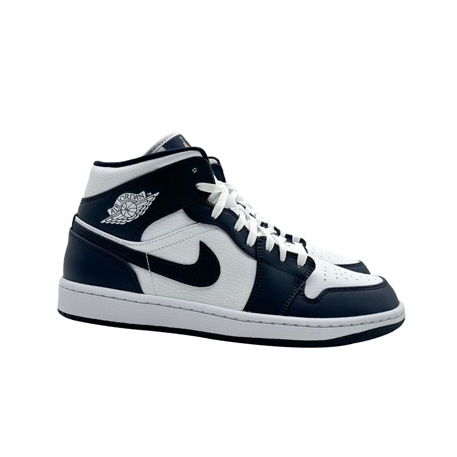 Nike Air Jordan 1 Mid Obsidian Navy - 554724 - 174 - Coziness