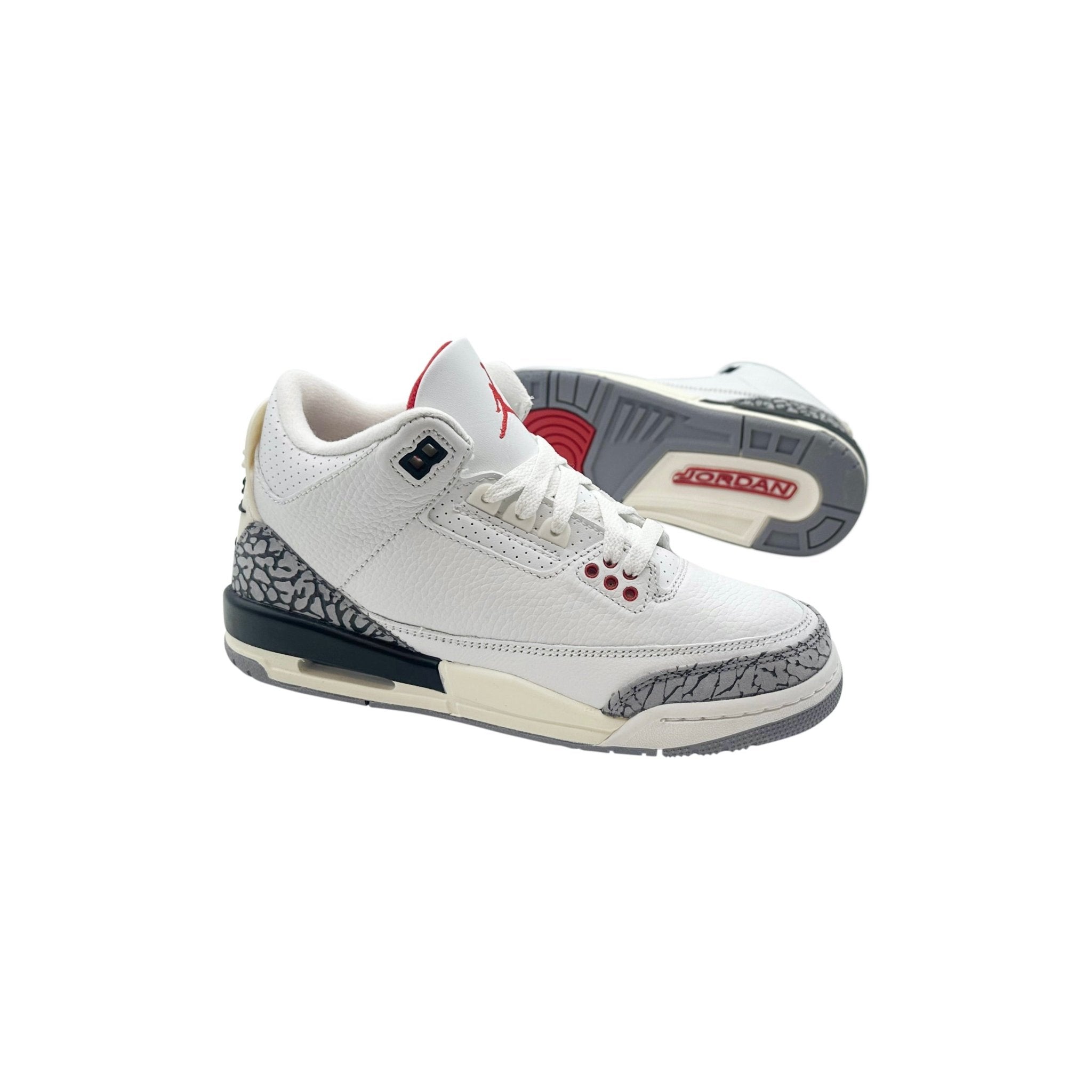 Nike Air Jordan 3 Retro White Cement Reimagined GS - CNIKA0925 - Coziness