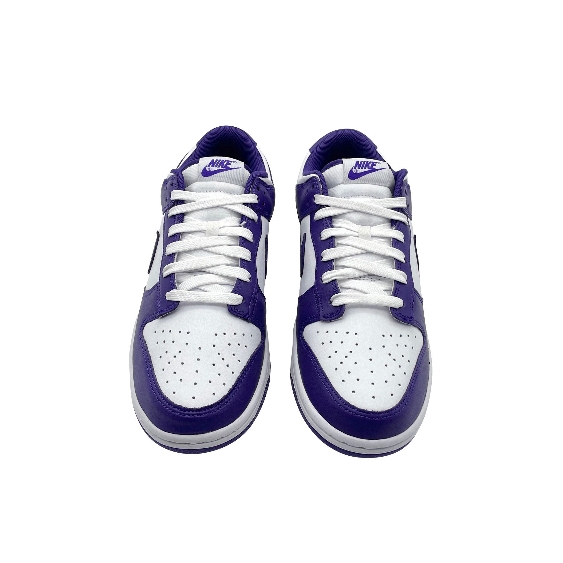 Purple and white shops nike shoes