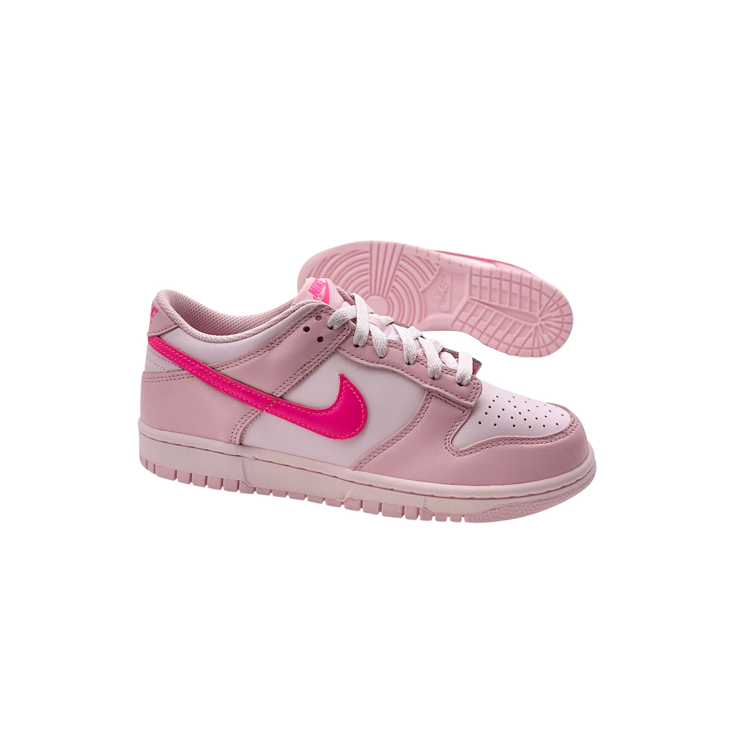 Nike Dunk Low Triple Pink GS - DH9765 - 600 - Coziness