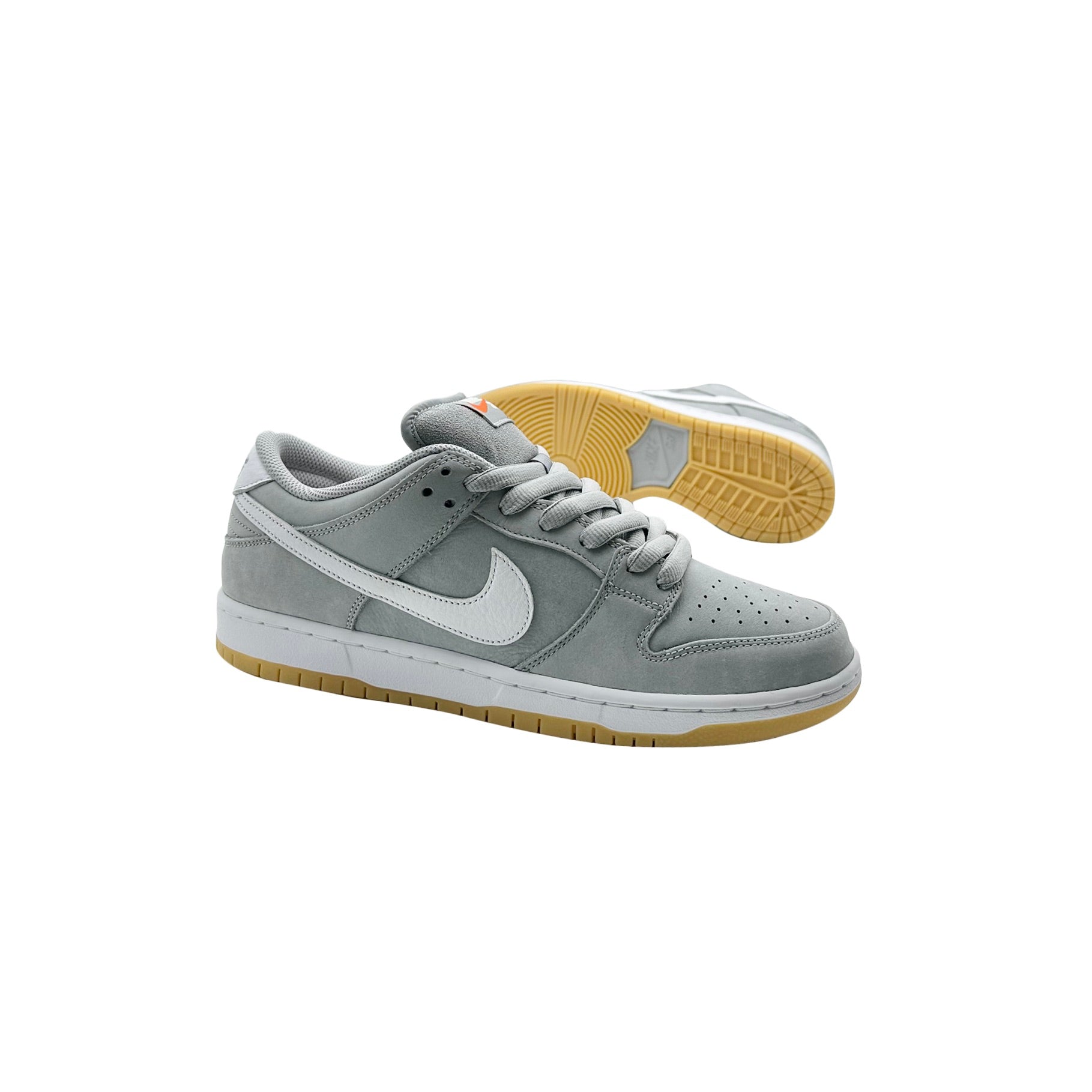 Nike SB Dunk Low Pro Wolf Grey Gum - DV5464 - 001 - Coziness