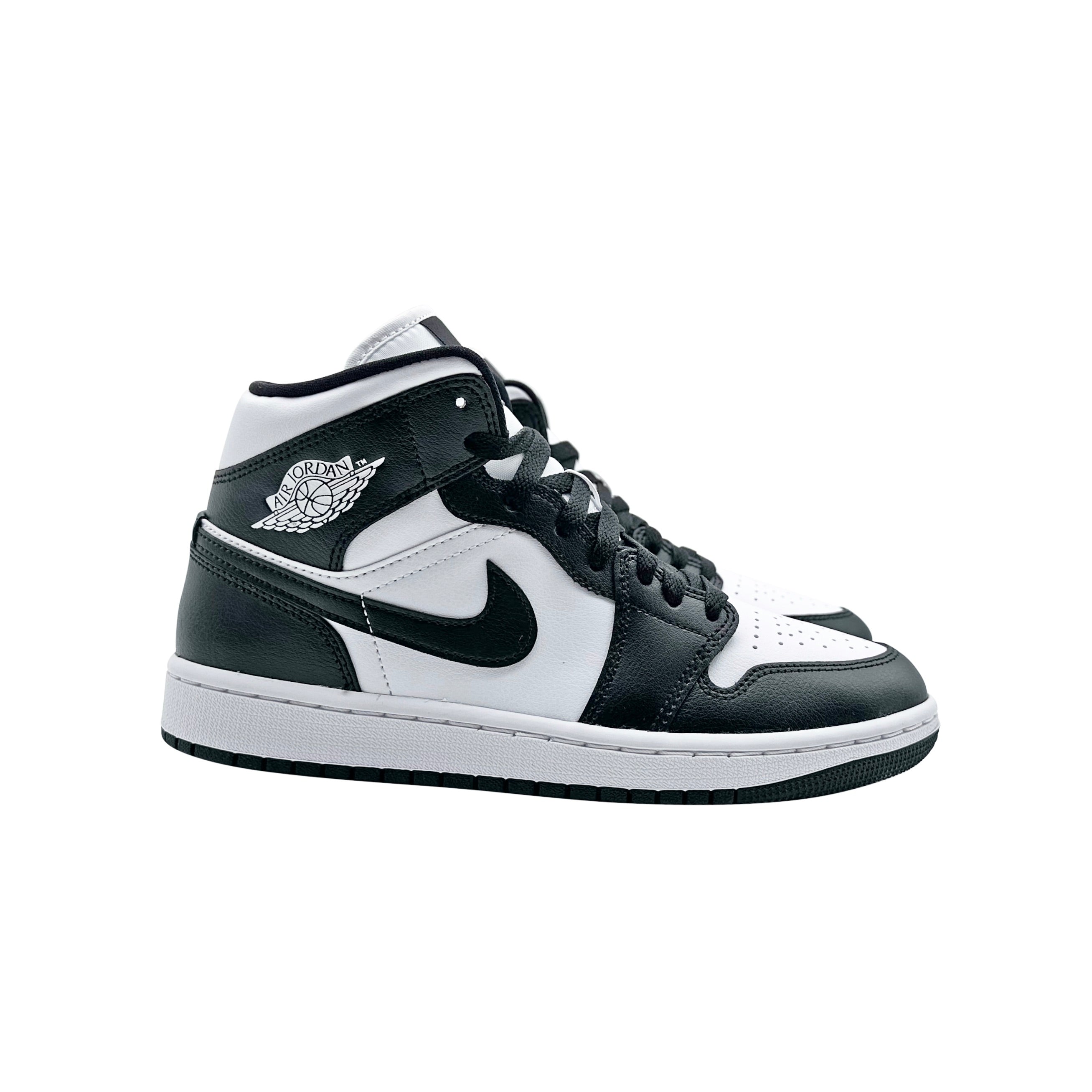 Nike Wmns Air Jordan 1 Mid Black White Panda - DV0991 - 101 - Coziness