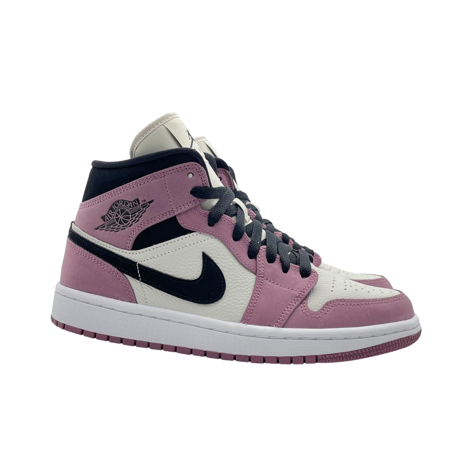 Nike Wmns Air Jordan 1 Mid Light Mulberry - DC7267 - 500 - Coziness