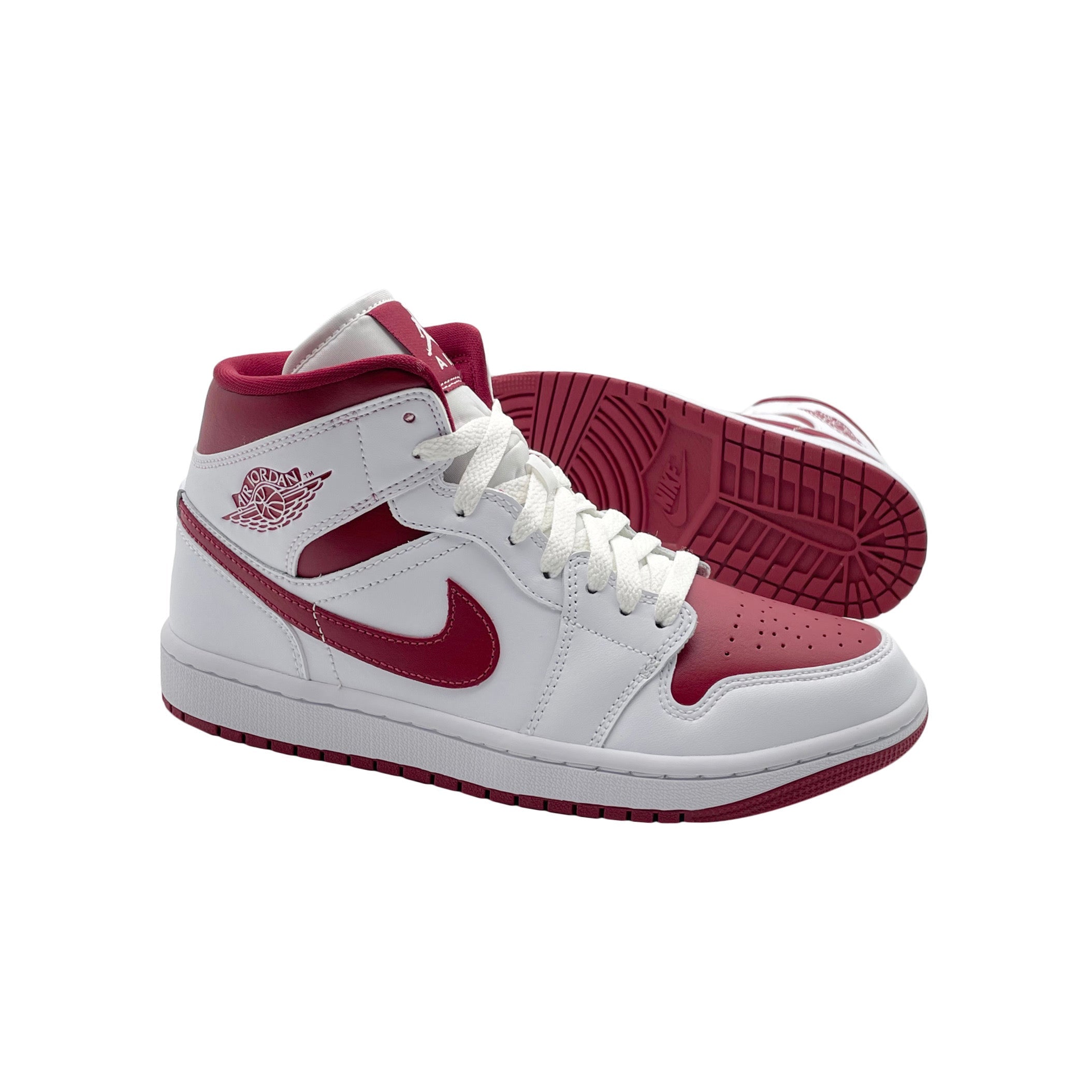 Nike Wmns Air Jordan 1 Mid Reverse Chicago - BQ6472 - 161 - Coziness