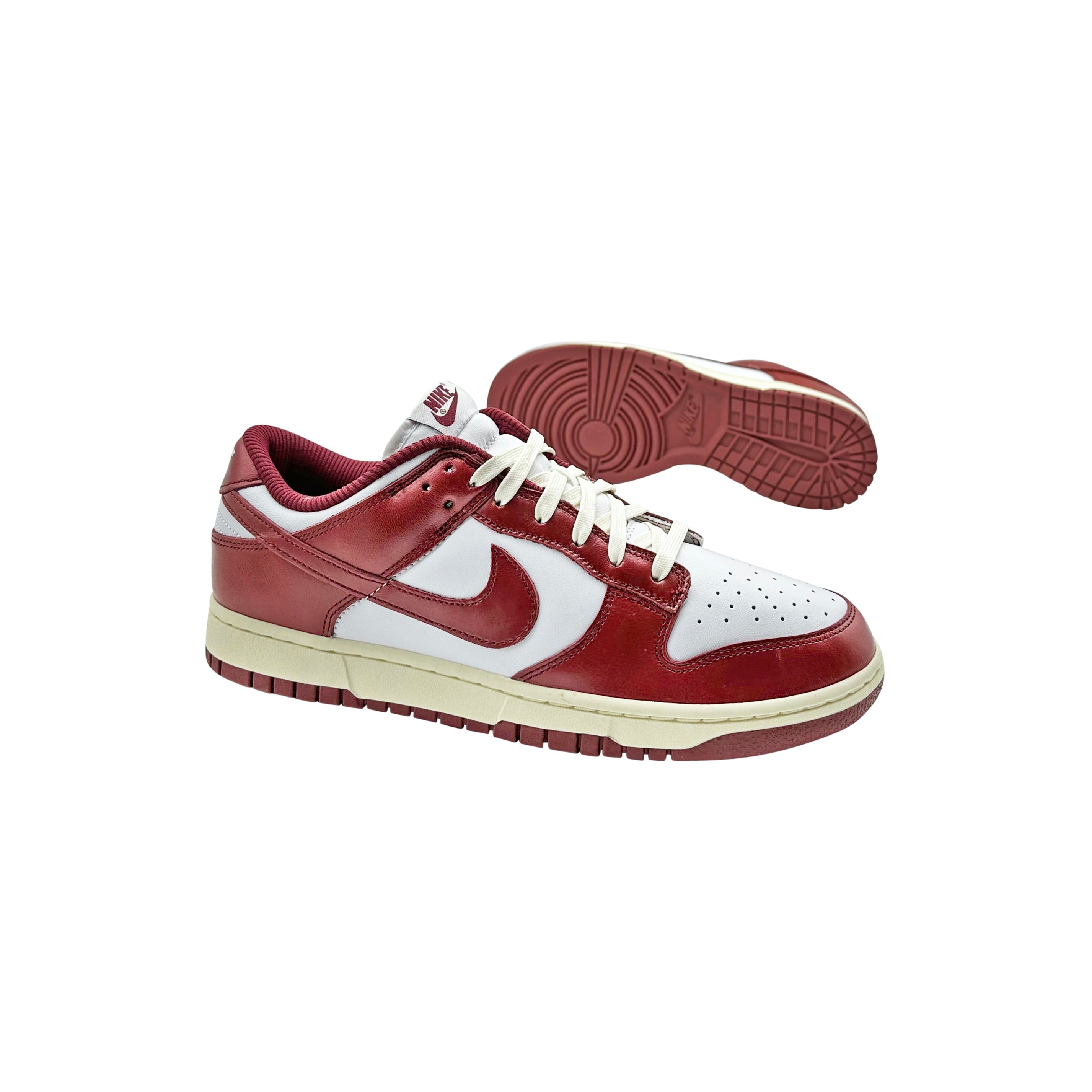 Nike Wmns Dunk Low Premium Vintage Red - FJ4555 - 100 - Coziness