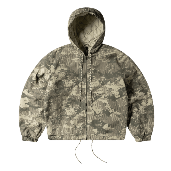 No Problemo Forest Ripstop Work Jacket Sand - CNOP13799 - Coziness