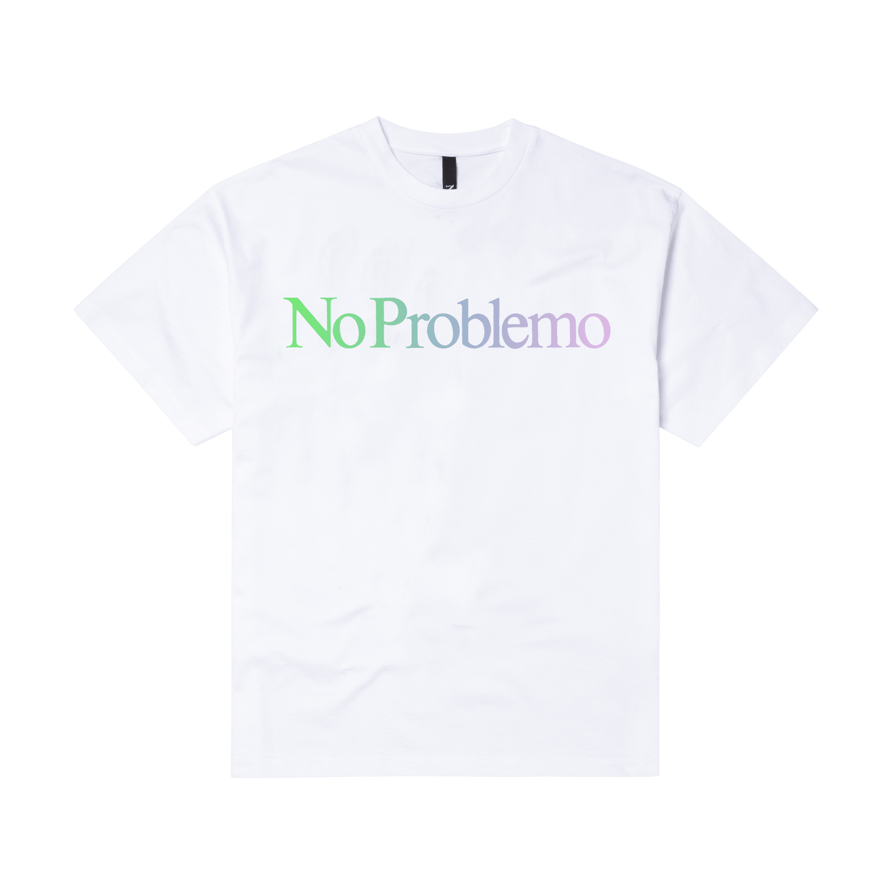 No Problemo Gradient Ss Tee White - CNOP9387 - Coziness