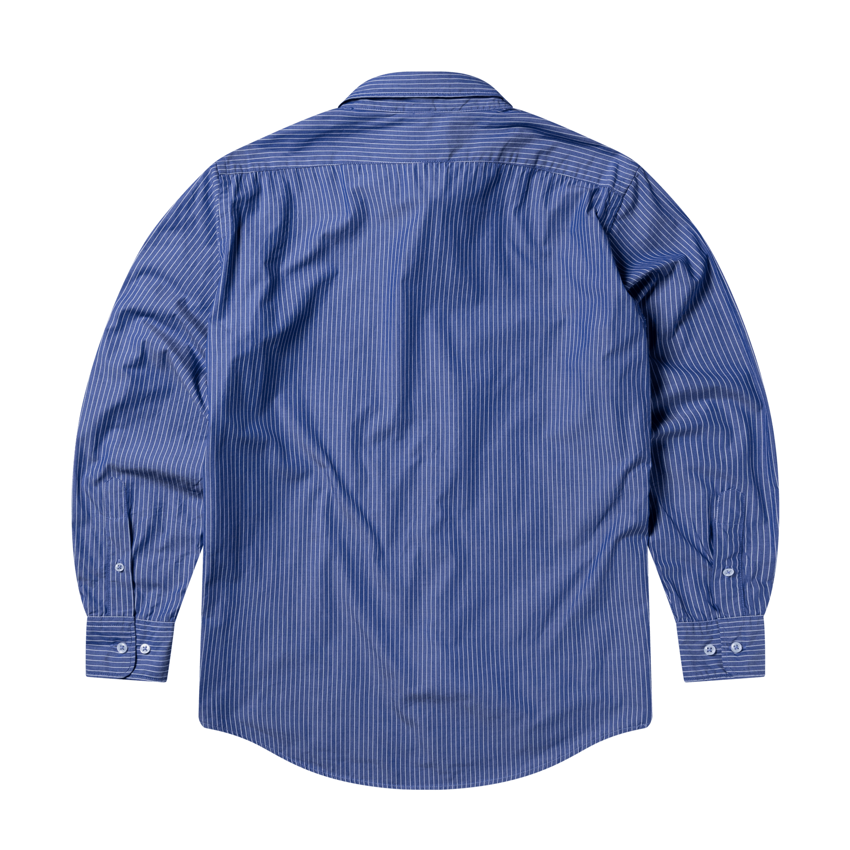 No Problemo LS Poplin Shirt Navy - CNOP9409 - Coziness