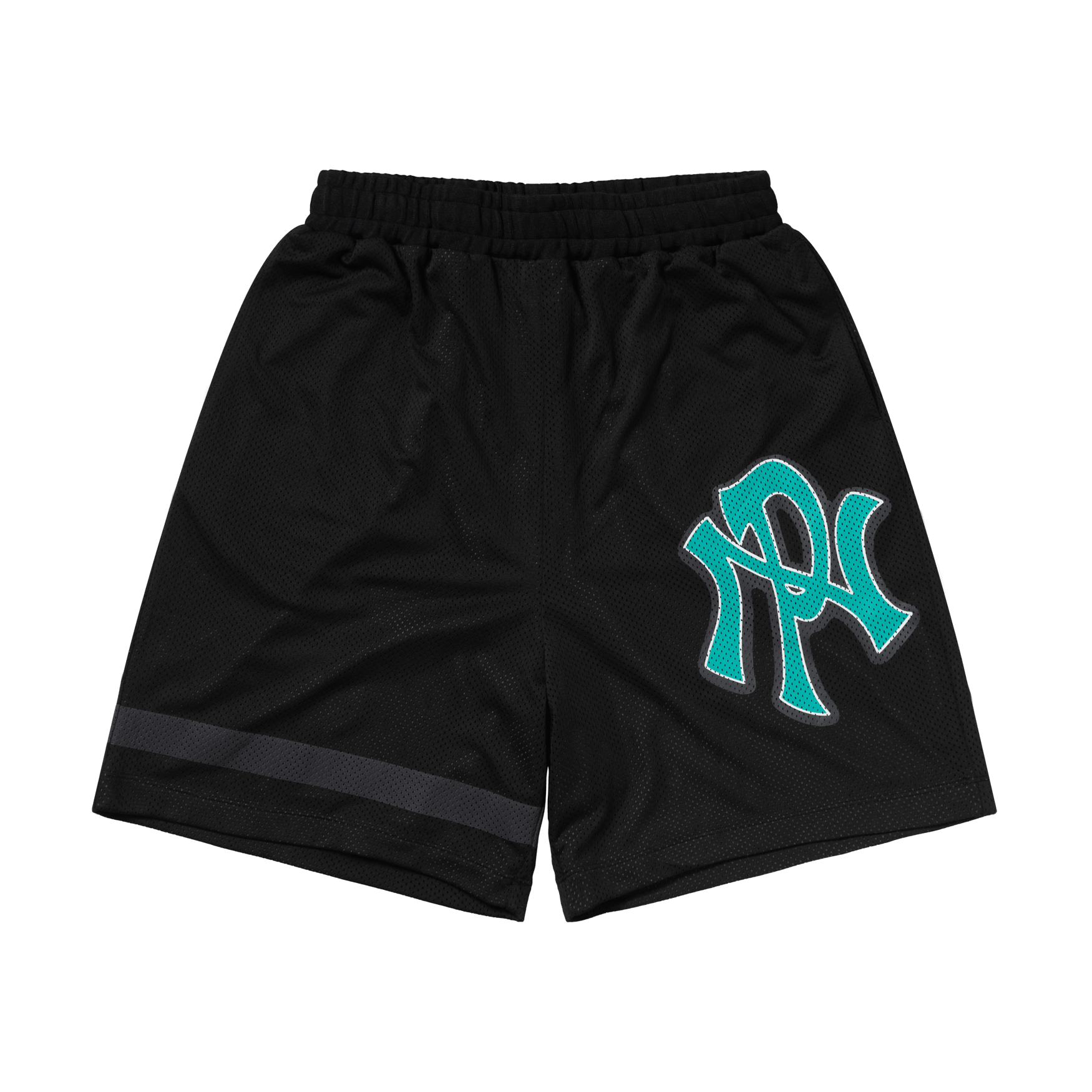 No Problemo Nyp Sport Mesh Board Shorts Black - CNOP9367 - Coziness