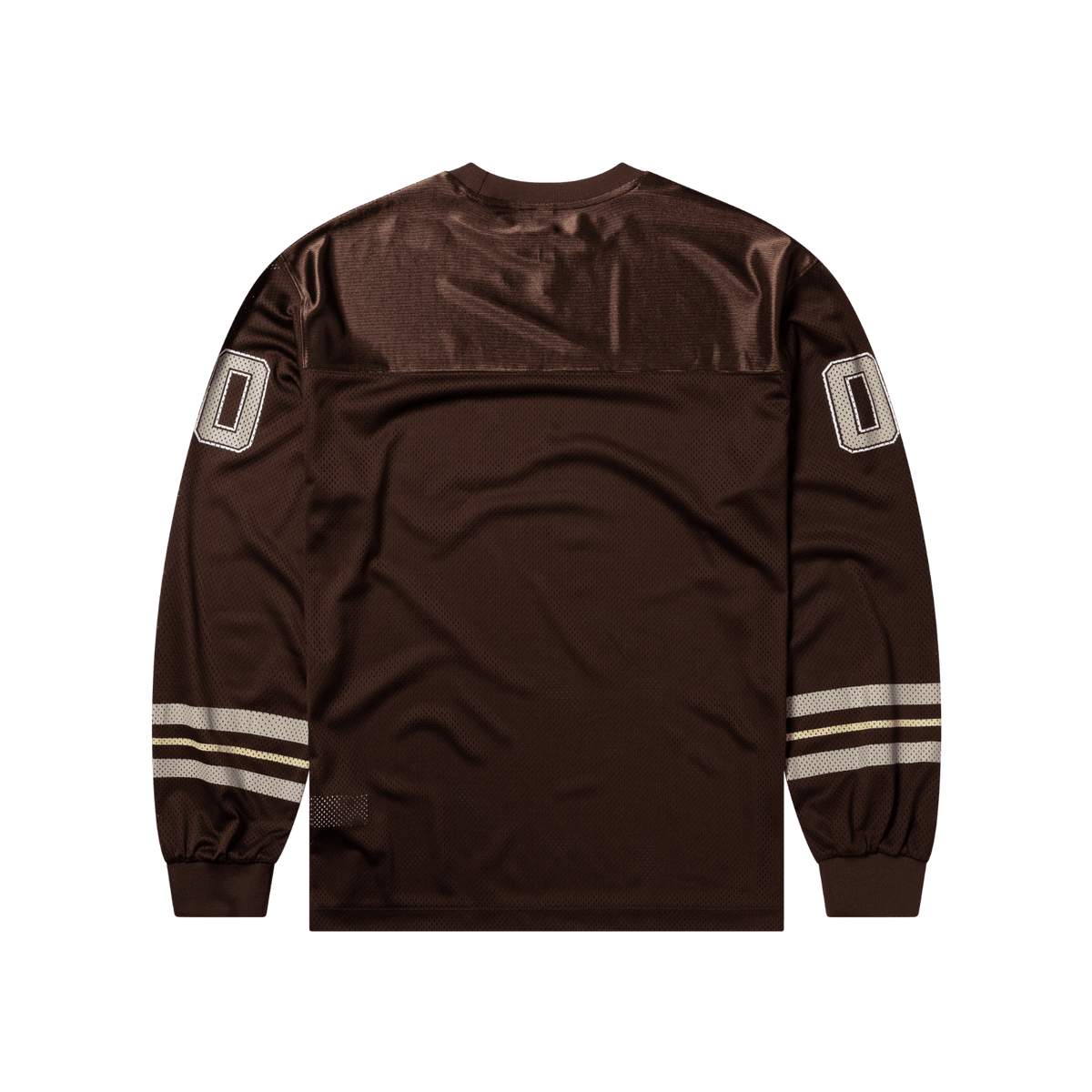 No Problemo Nyp Sports Poly Ls Jersey Brown - CNOP13791 - Coziness