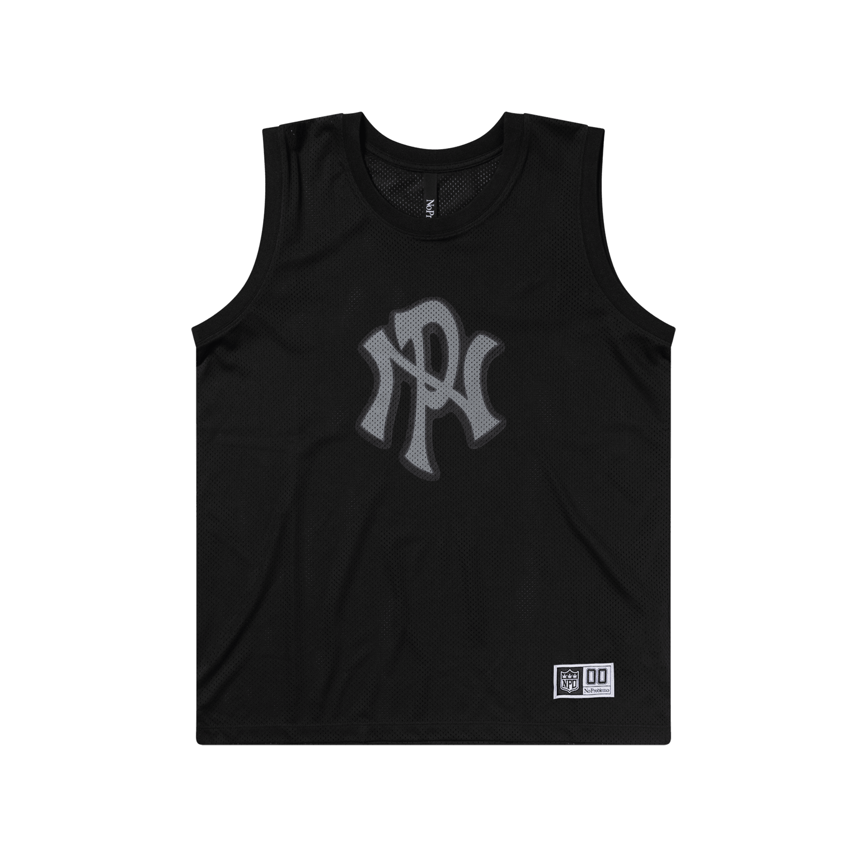 No Problemo Nyp Sports Poly Vest Black - CNOP9379 - Coziness