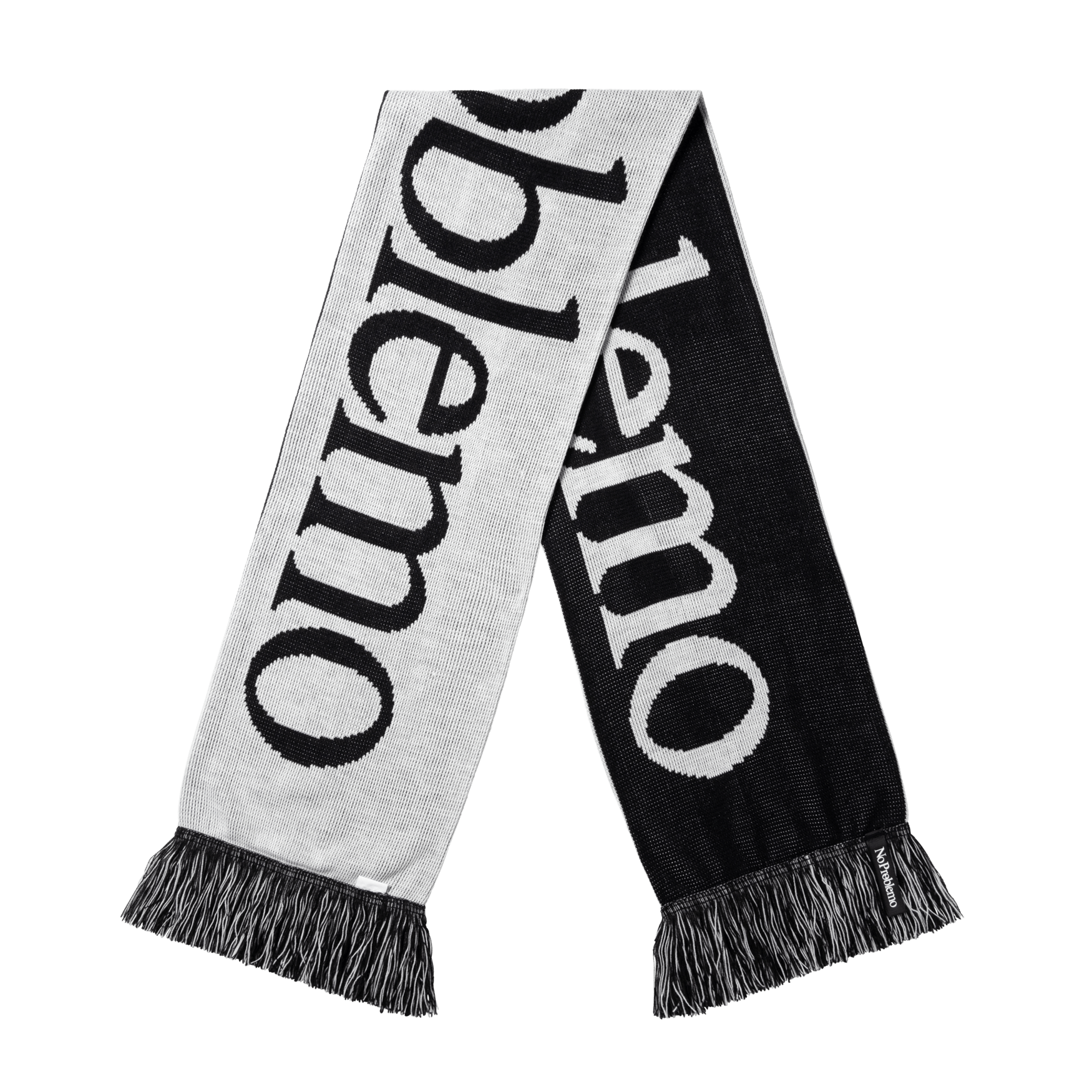 No Problemo Scarf Black - CNOP9396 - Coziness