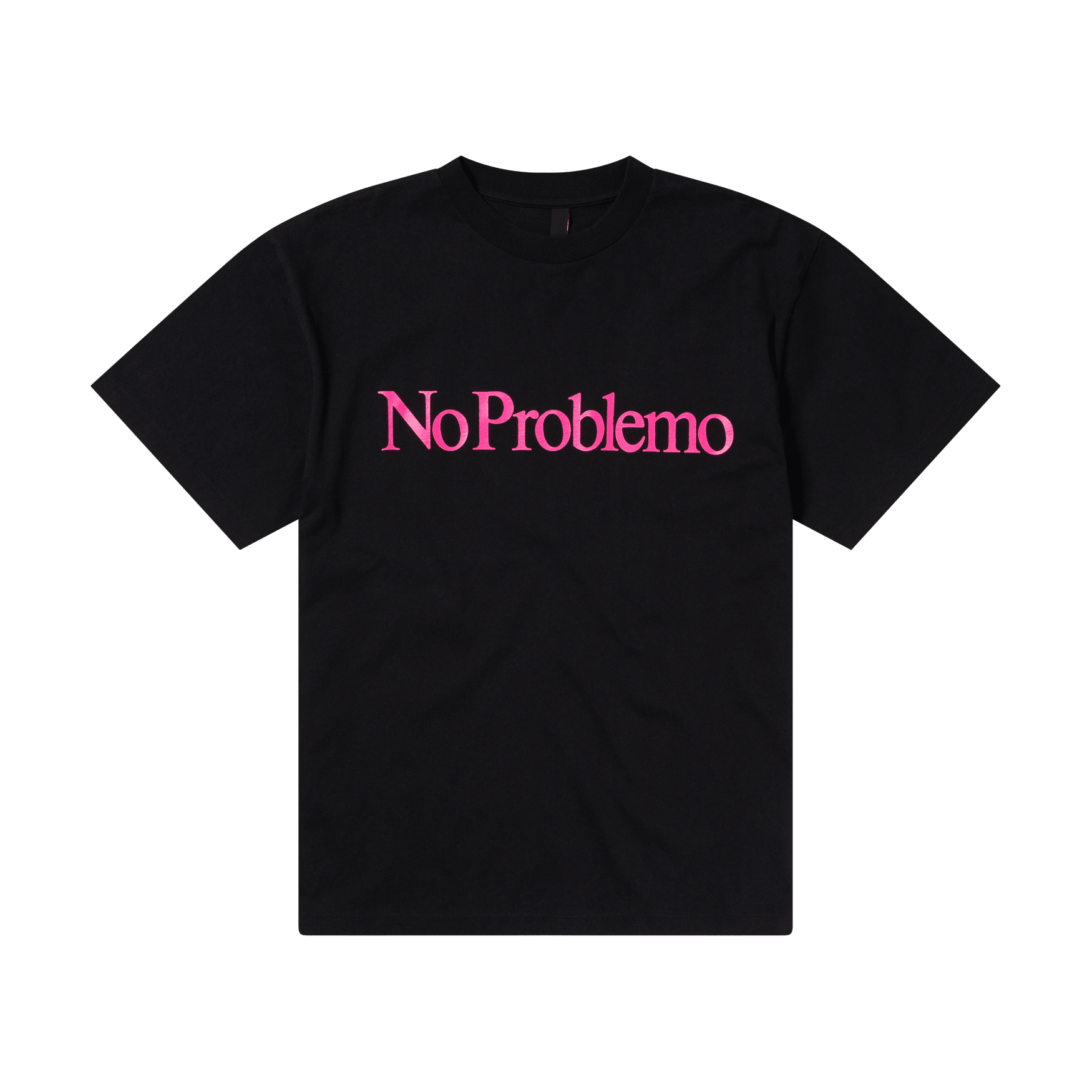No Problemo Ss Tee Black - CNOP9383 - Coziness