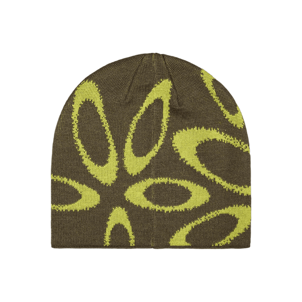 Oakley Ellipse Graphic Beanie Deep Olive/cactus - COAKE14165 - Coziness