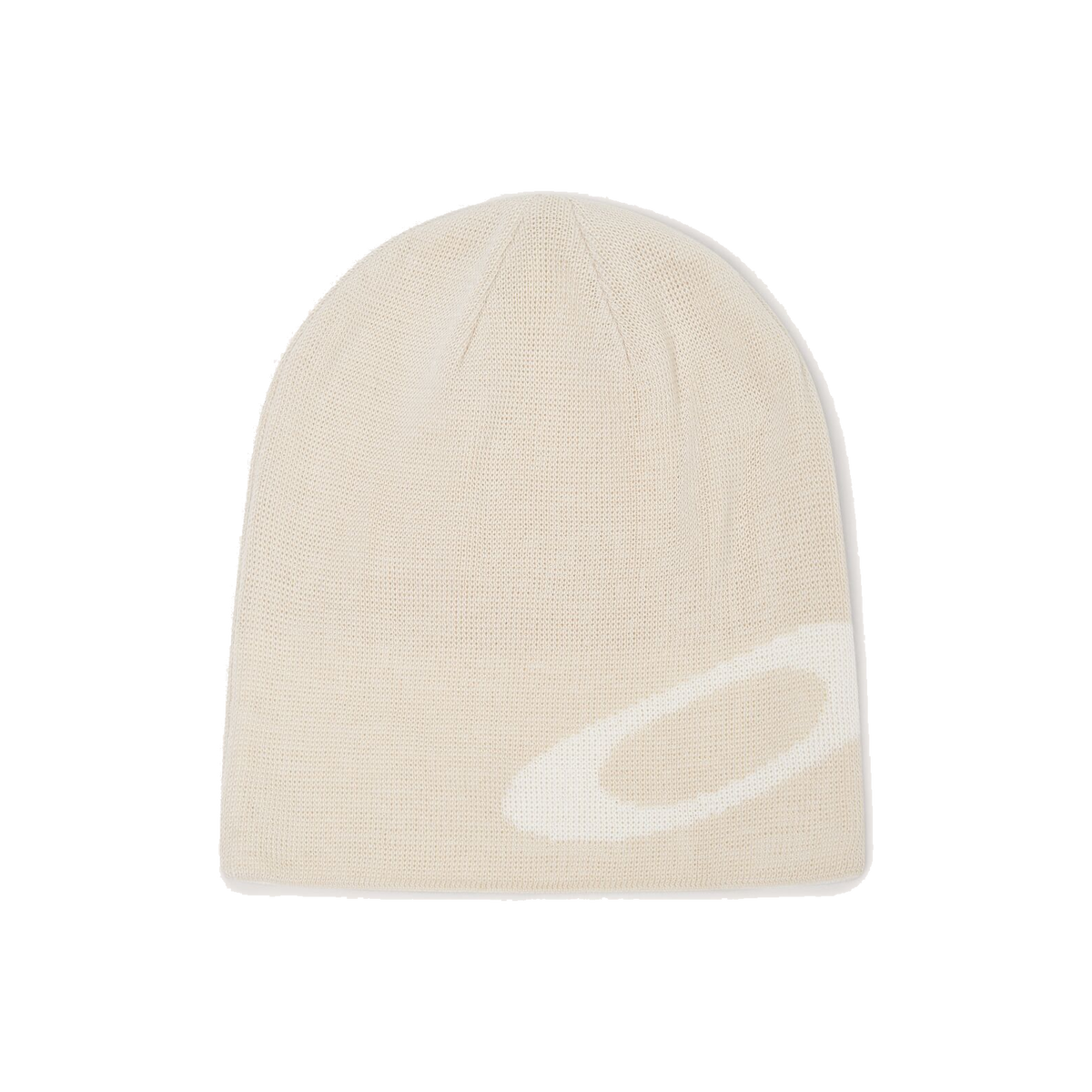 Oakley Ellipse Beanie in Mist, Vorderseite mit großem Ellipse Logo