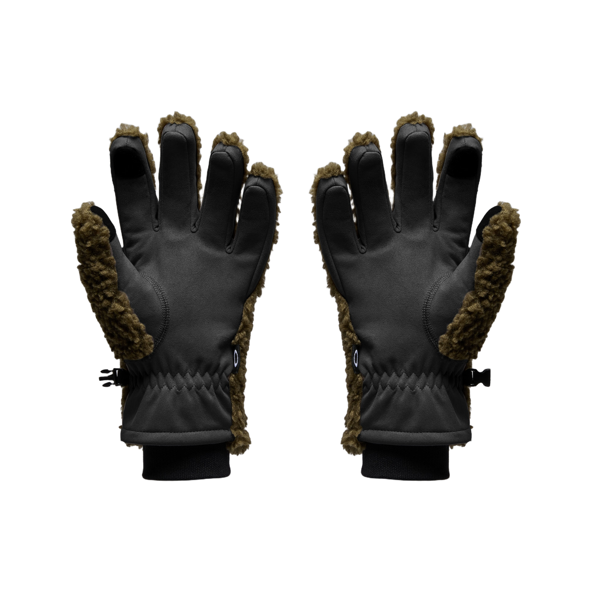Oakley Mountain Fire Glove in Deep Olive, Paar von der Handflächenseite