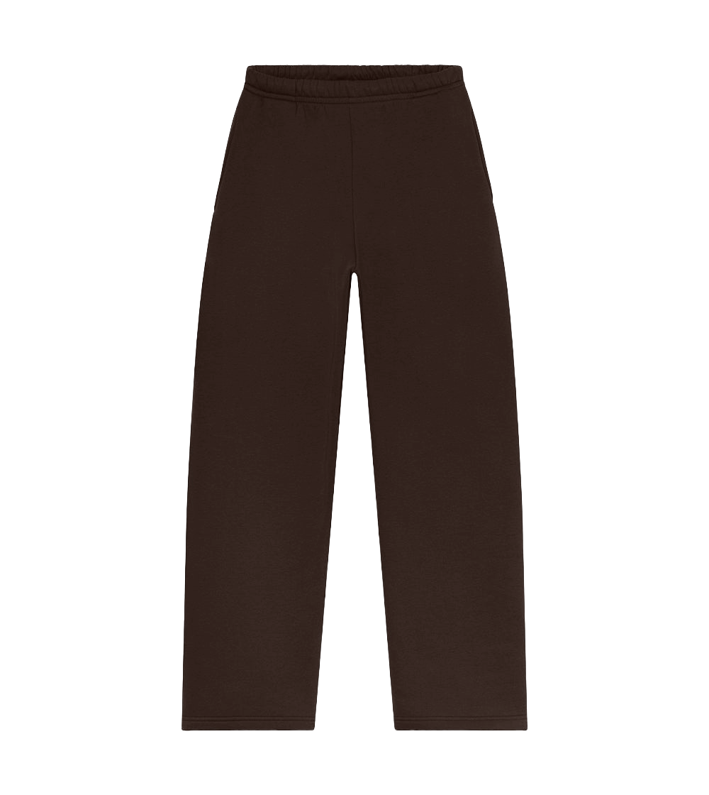 Perplex Straight Leg Trackpants Mocca Brown - CPERS7240 - Coziness
