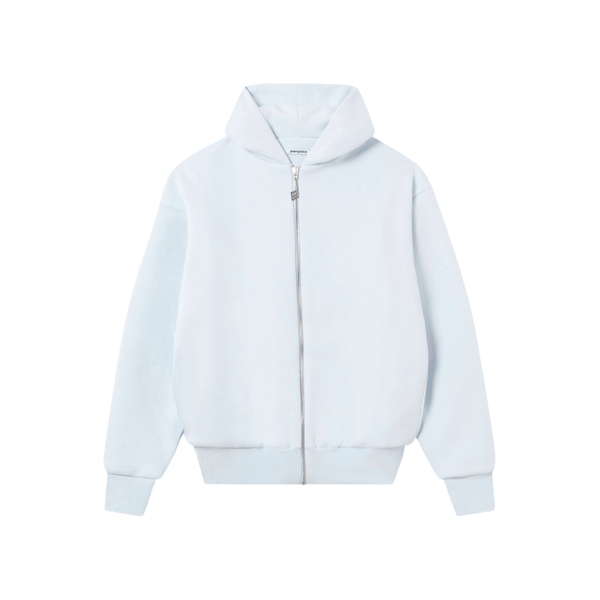 Perplex Zip Hoodie Ice Blue - CPERZ6783 - Coziness