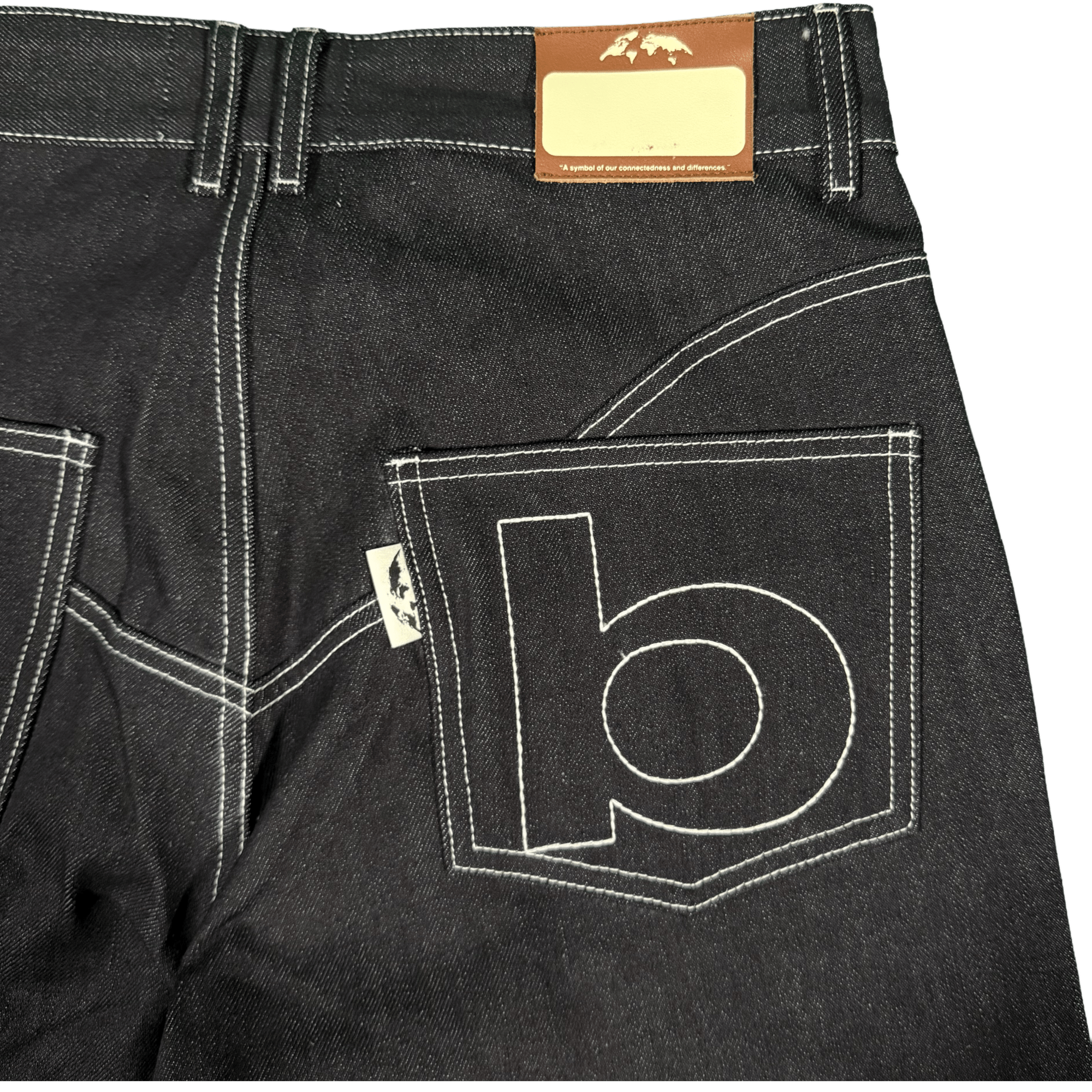 Pierre Bassene Fingerprint Original Raw Denim Dark Blue - CPIEB6889 - Coziness